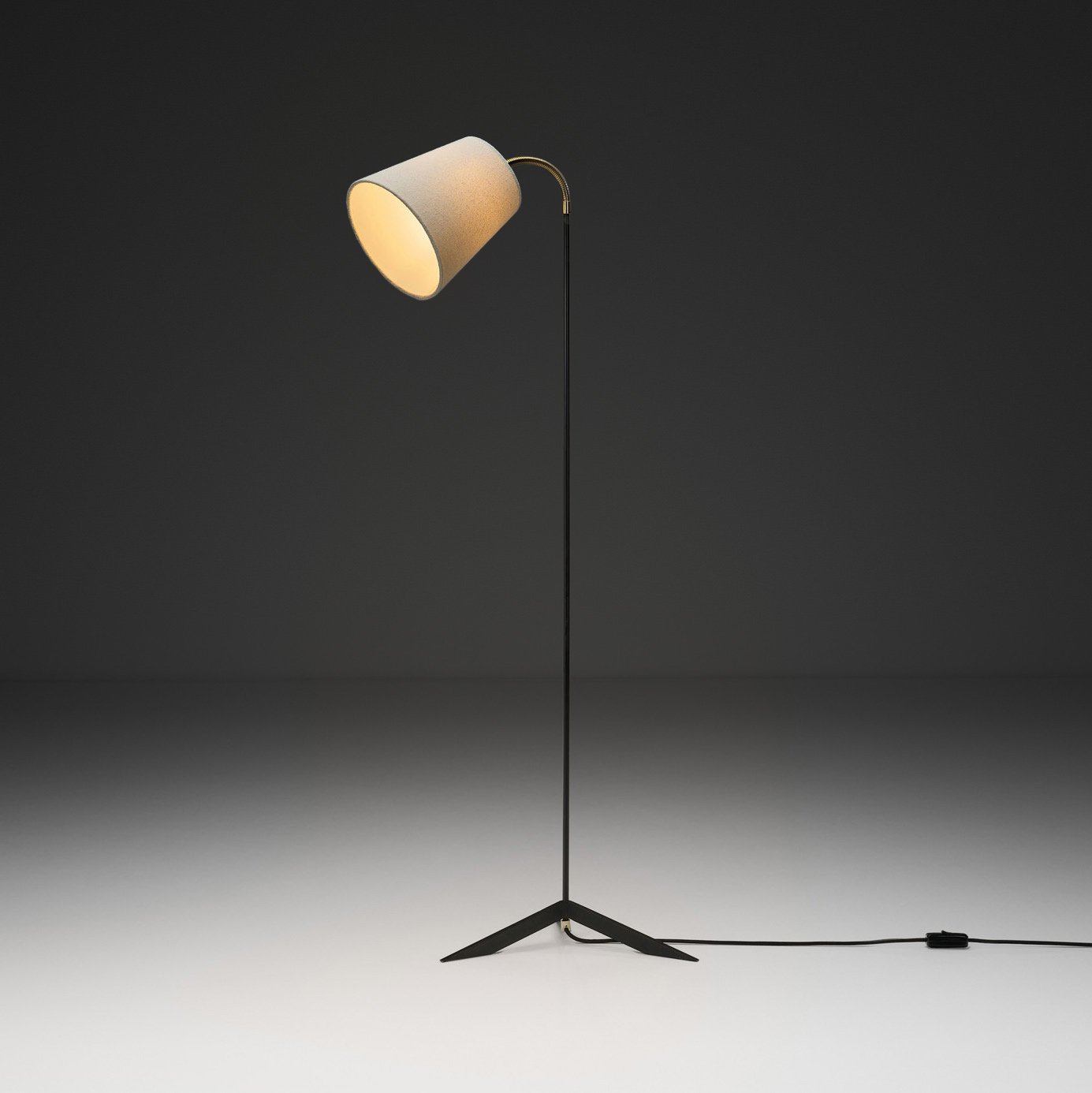 Swedish Modern Floor Lamp, Sweden 1950s