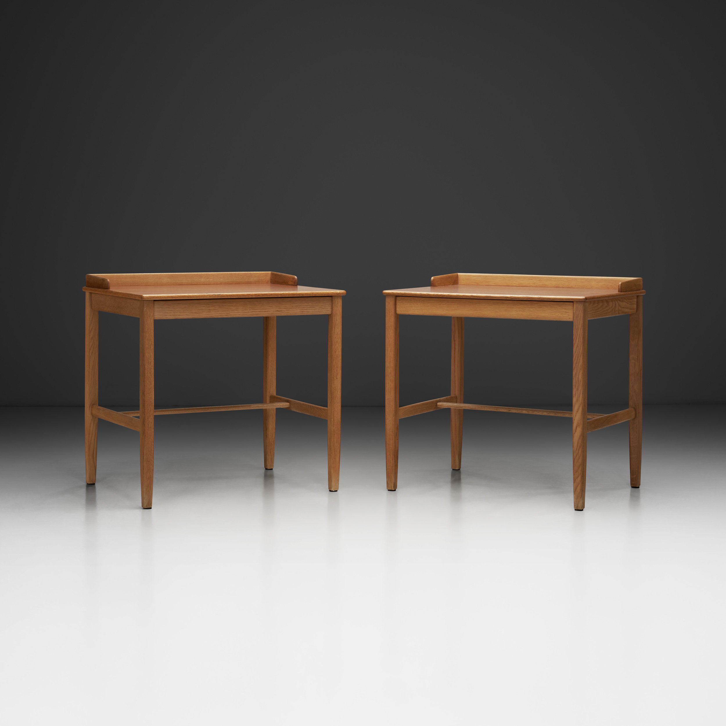 Pair of Alf Svensson “Caballero” Tables for Tingströms, Sweden ca 1950s