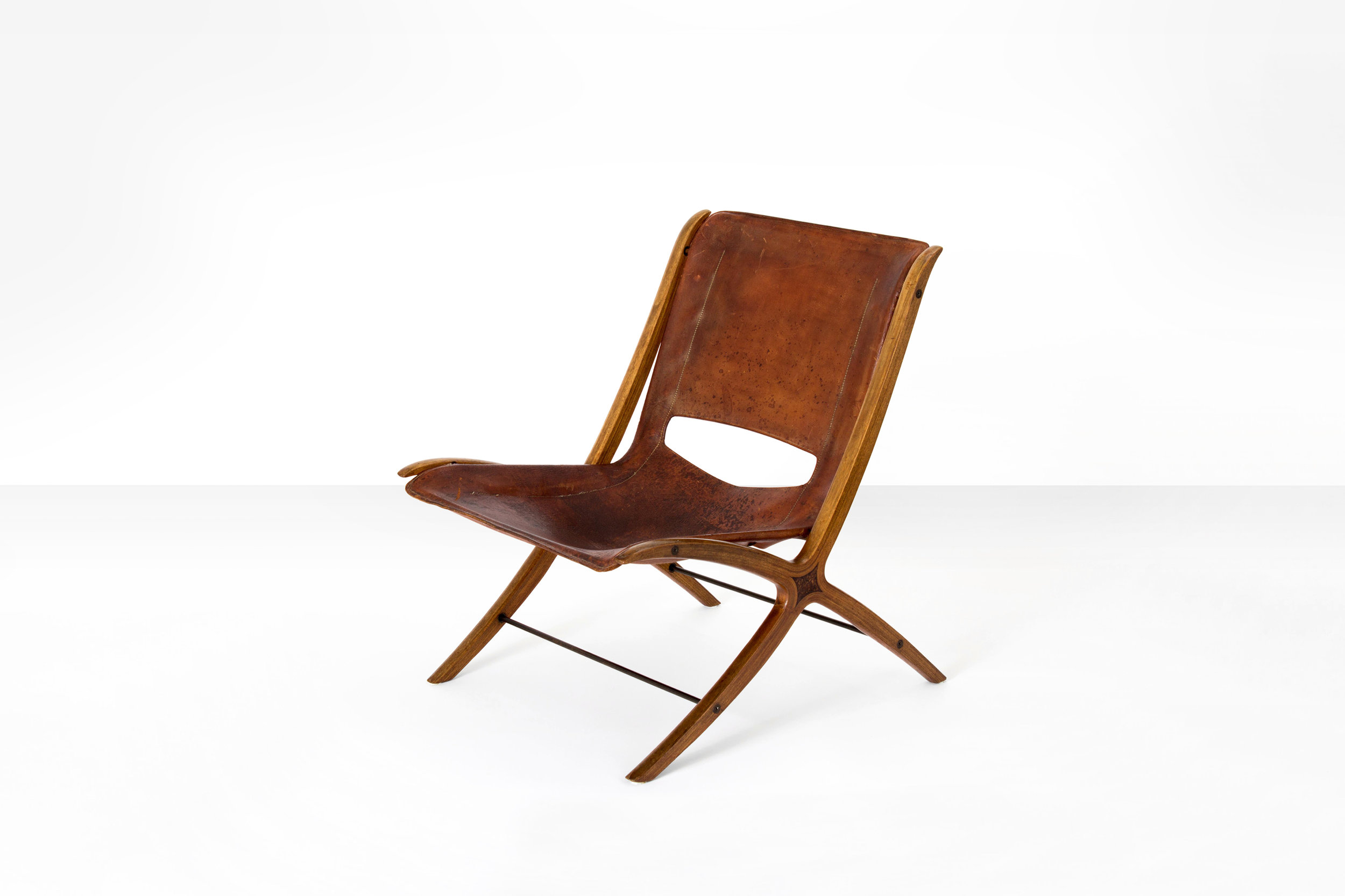 Peter Hvidt &amp; Orla Mølgaard-Nielsen 'X' Chair, Denmark 1950 - 1960 (sold)
