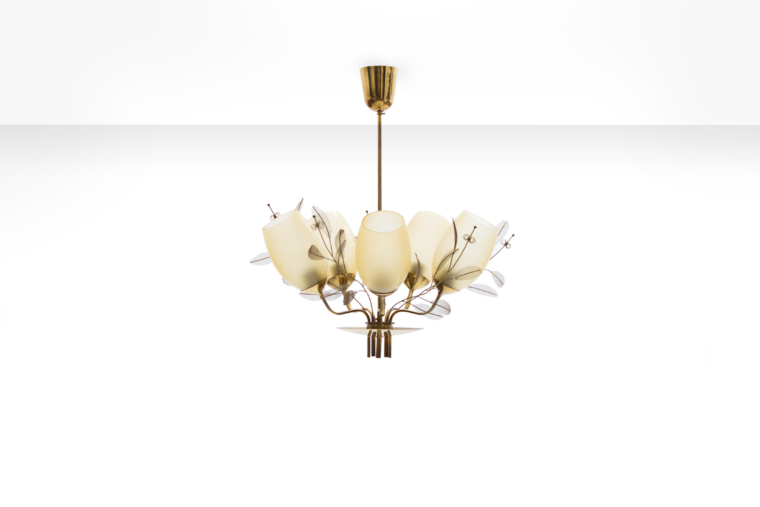 Paavo Tynell Five-Arm Chandelier for Taito Oy - Model 9029 / 5 (sold)