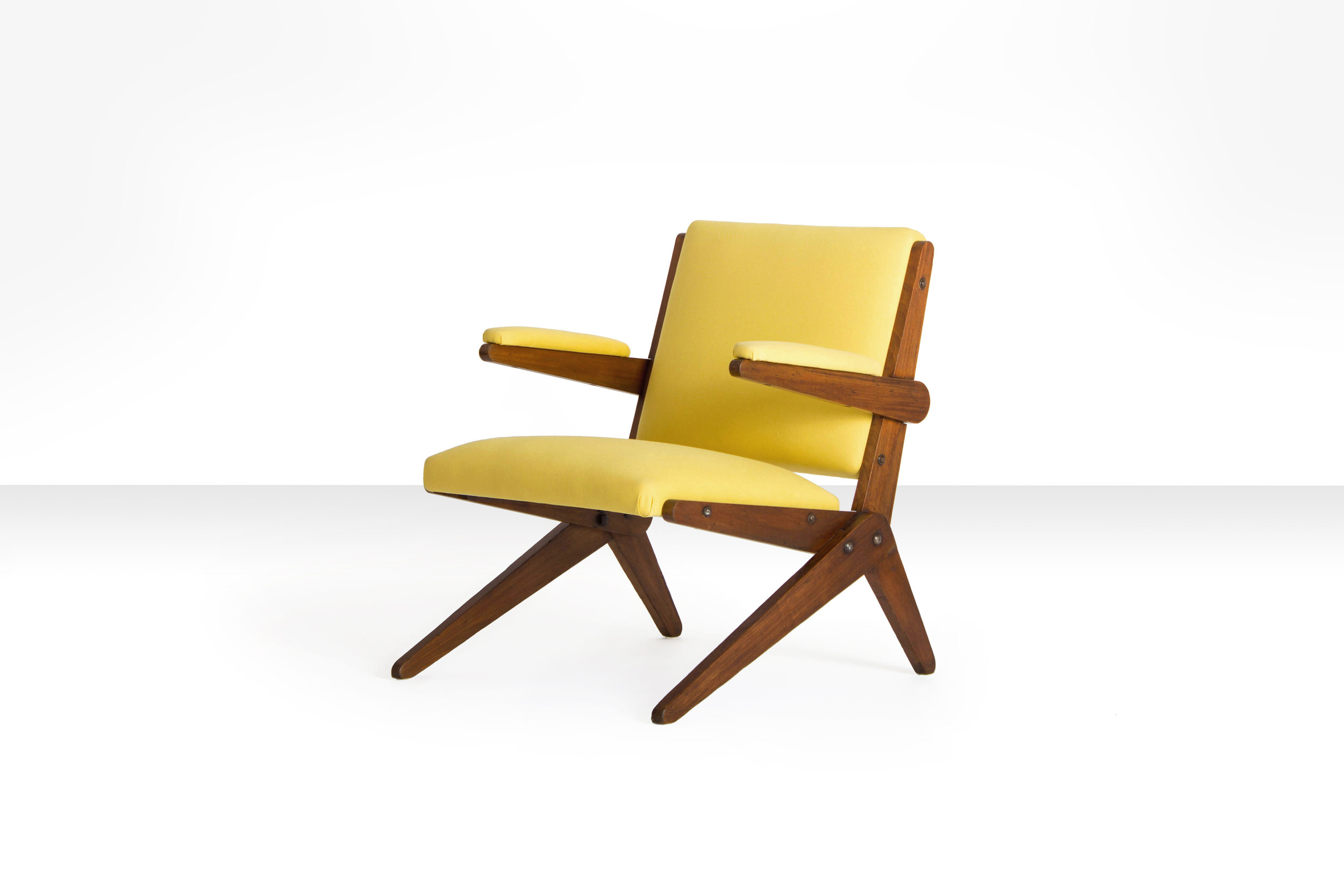 Lina Bo Bardi Armchair, Brazil 1940s - 1950s (sold)