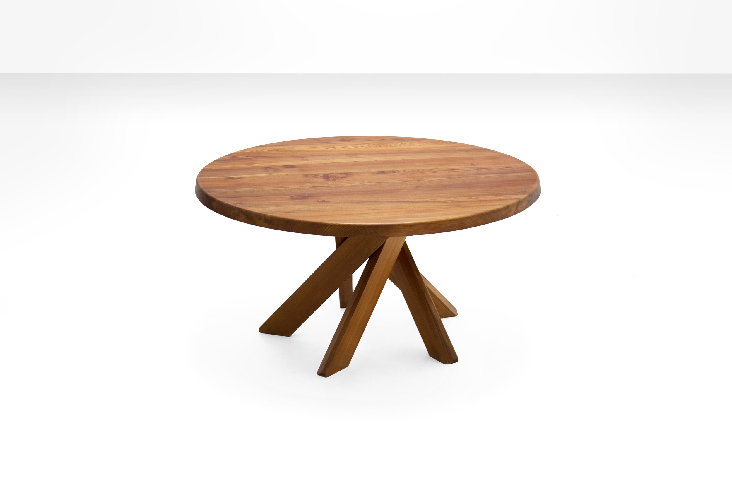Pierre Chapo T21D Dining Table in Solid Elm, France 1960s (sold)