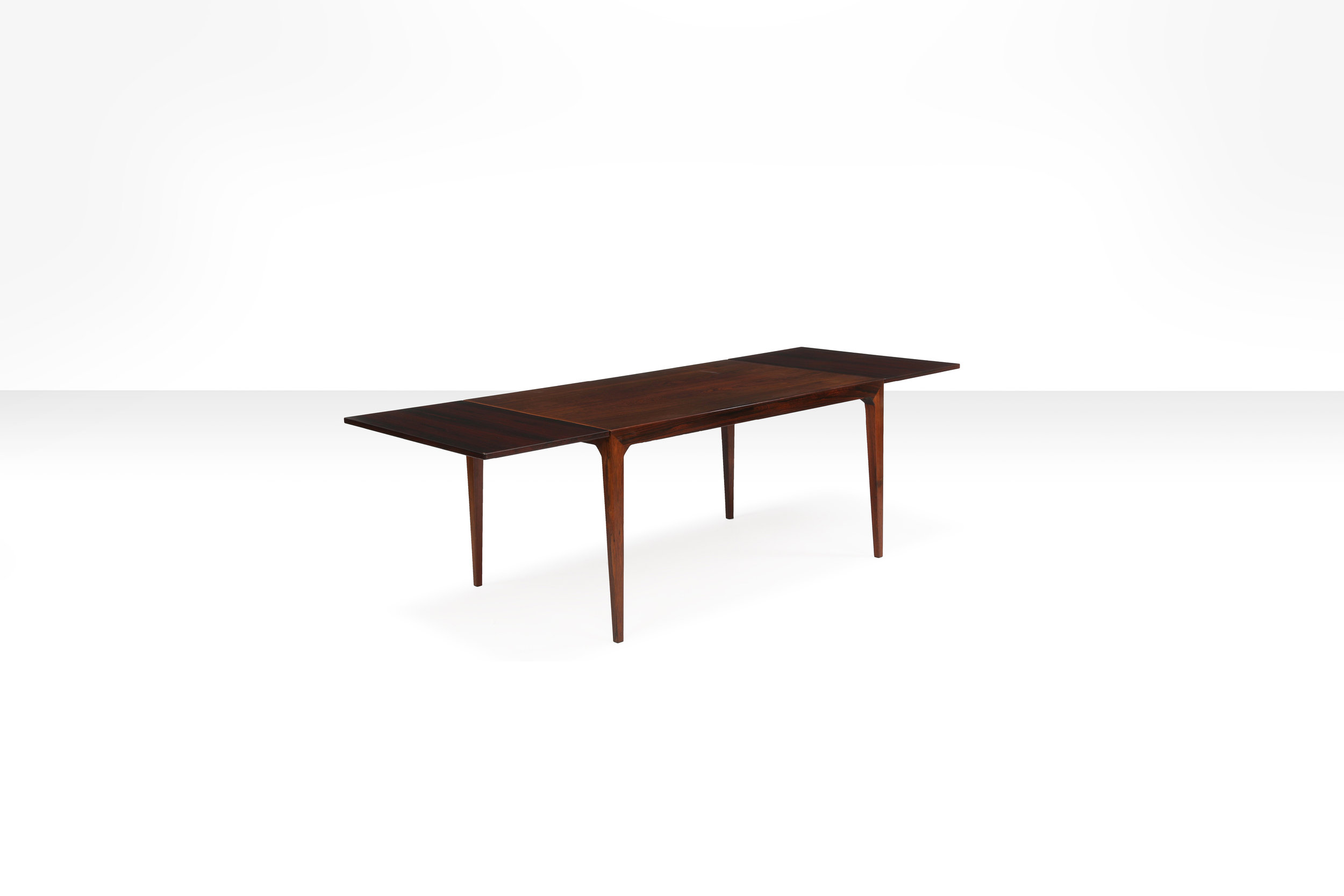 Rosewood dining table by Kaj Winding (attr), Denmark, 1960s (sold)