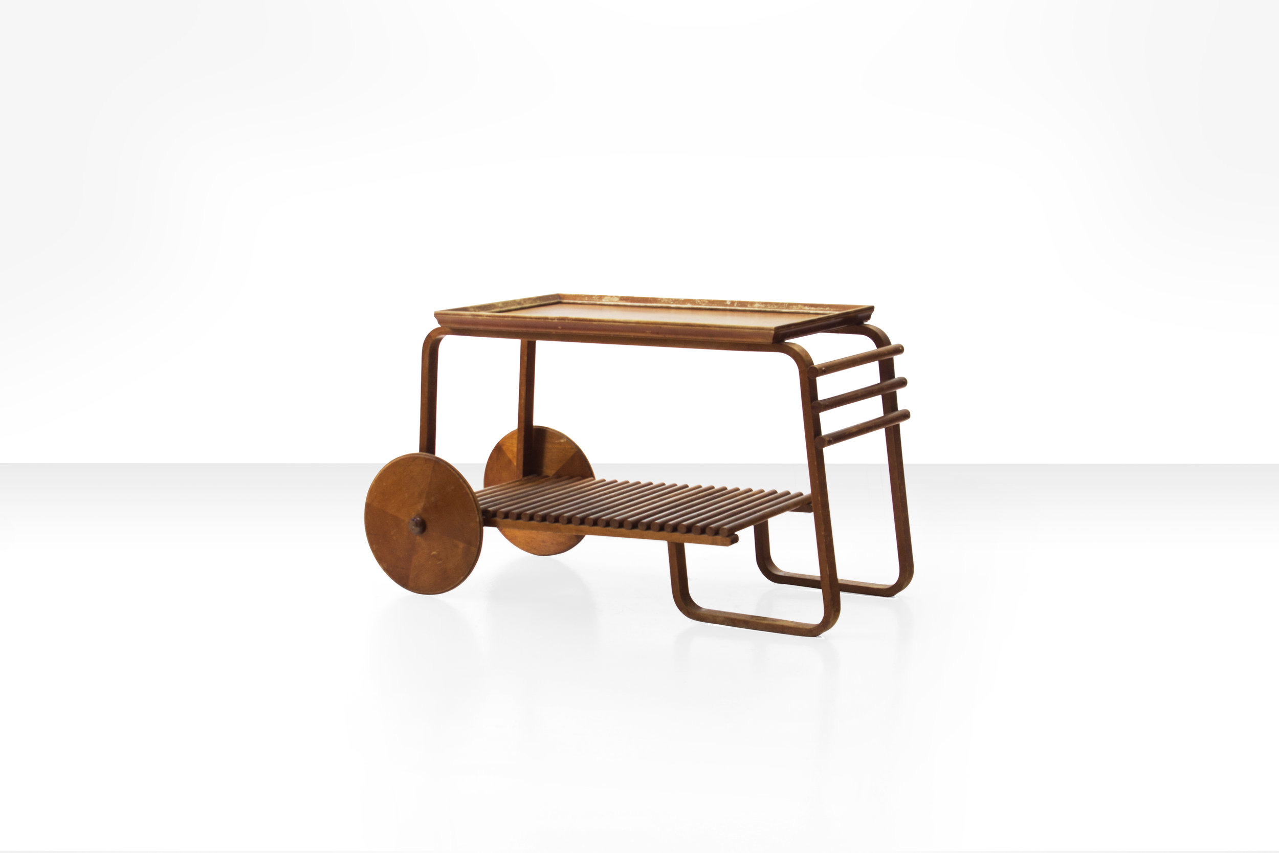 Wooden Tea Trolley, Finland 1940s (sold)