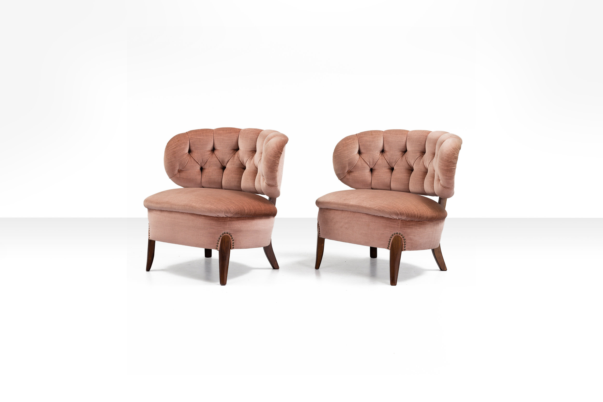Otto Schulz - Pair of 'Schulz' Easy Chairs, Sweden ca 1936 (sold)
