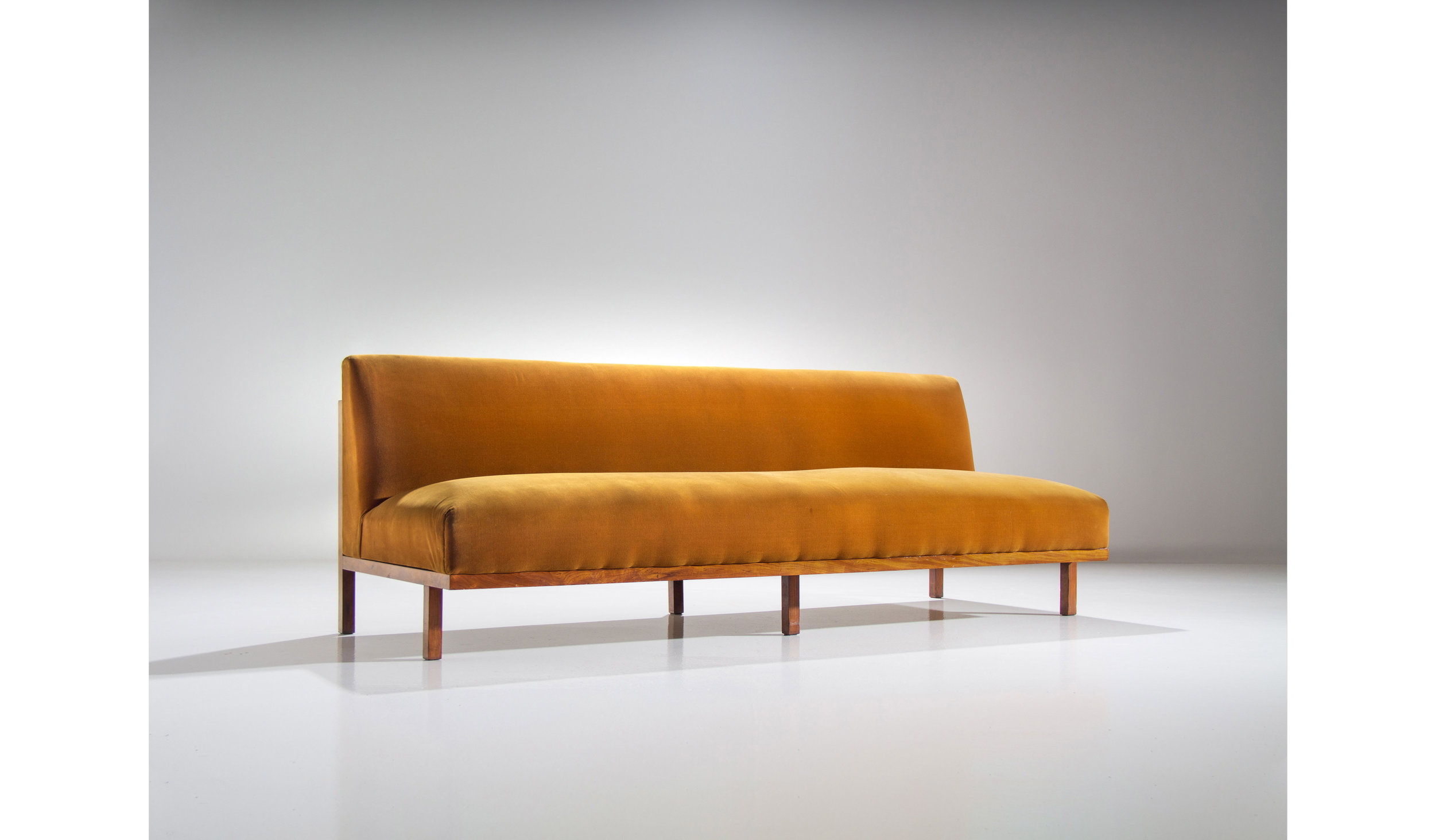 Branco and Preto M1 Sofa in Caviuna Wood, Brazil 1960s (sold)