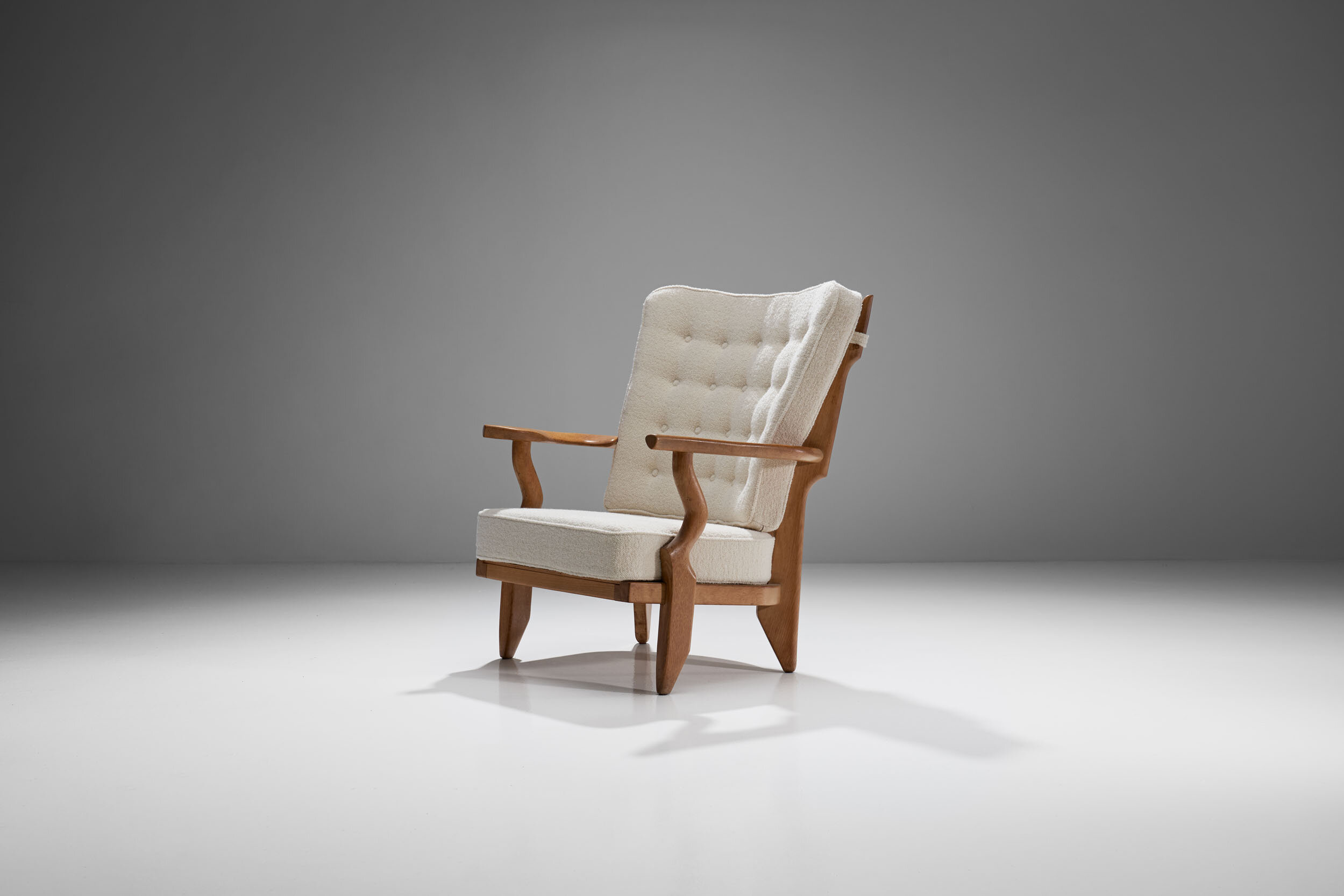 Guillerme et Chambron "Petit Repos" Lounge Chair, France 1950s (sold)