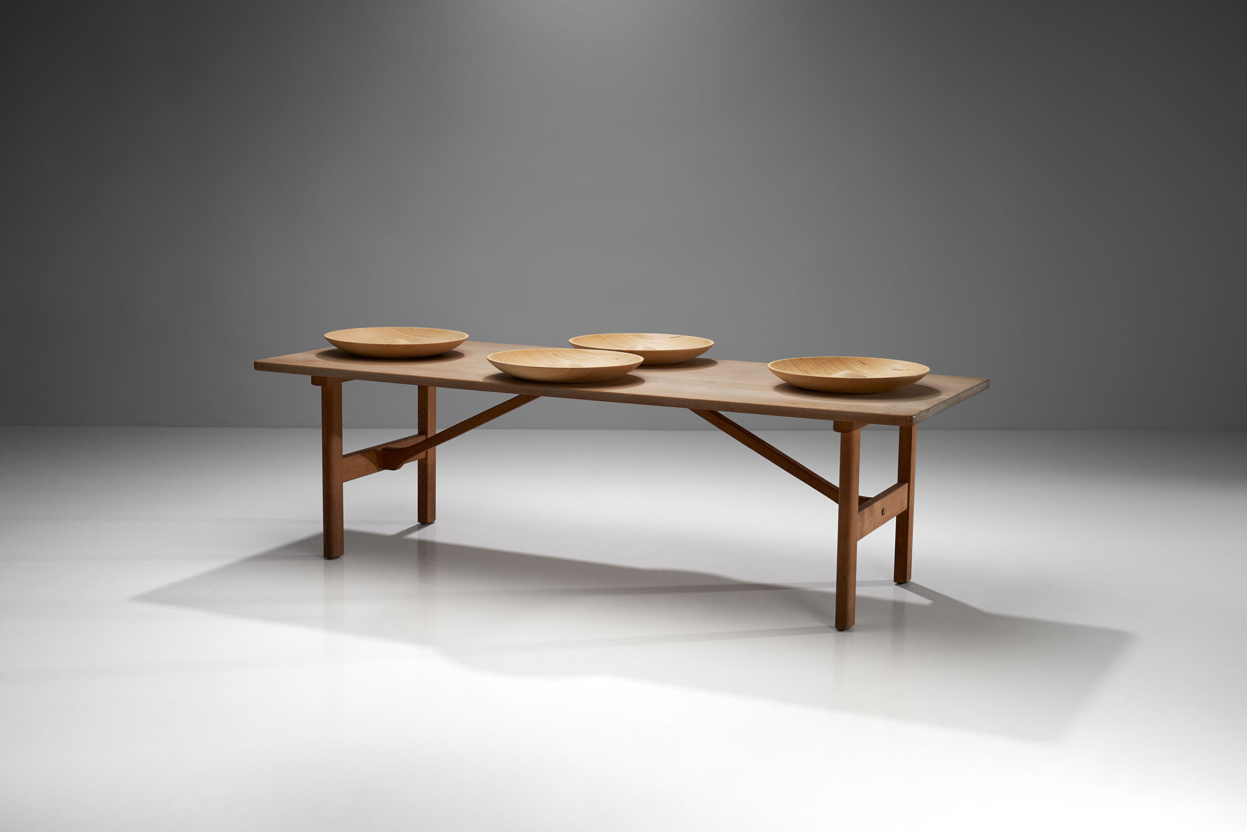 Four wooden plates by Antti Nurmesniemi, Finland ca 1980s (sold)