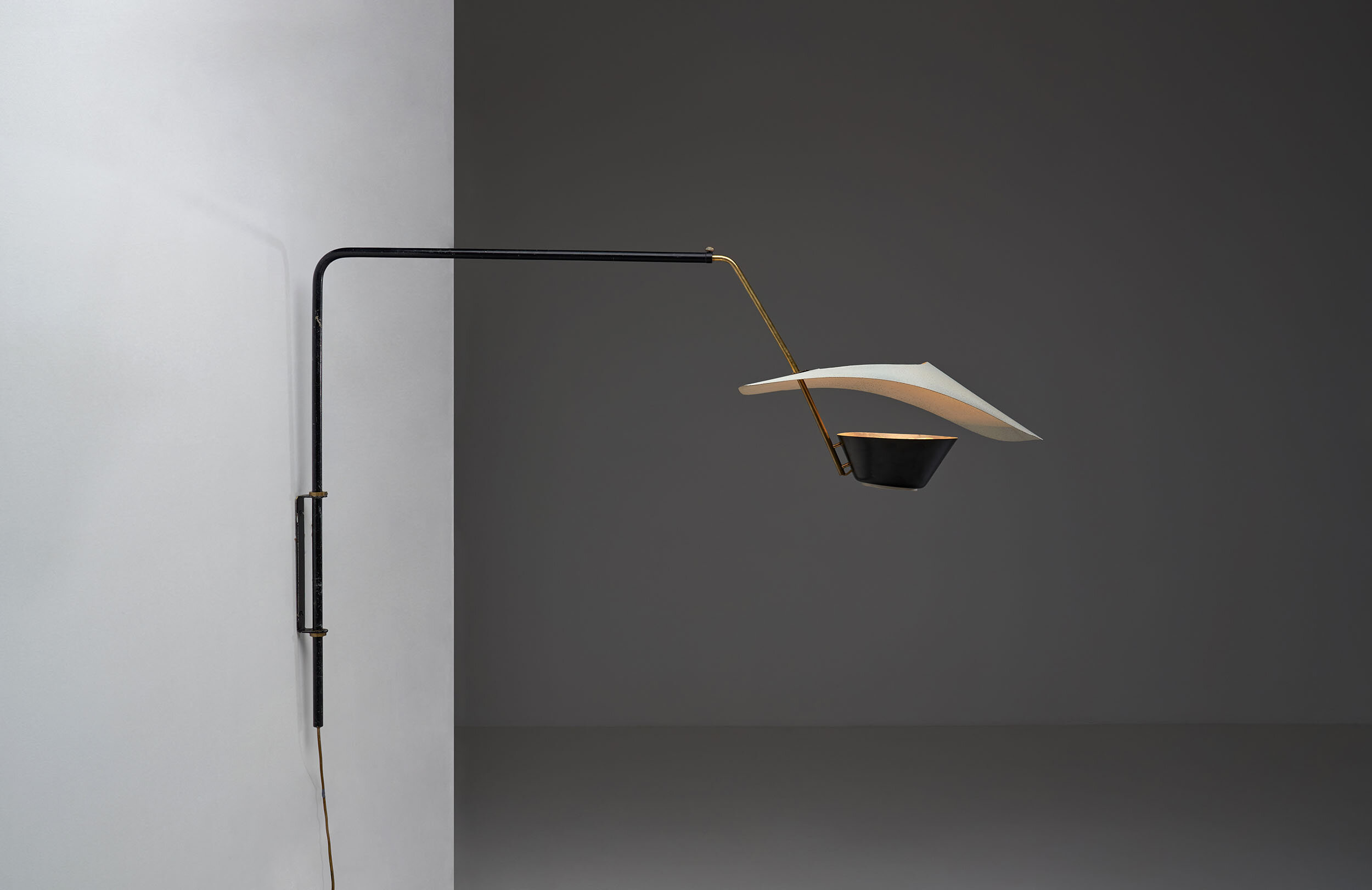 Pierre Guariche 'Cerf Volant' Wall Lamp, France 1953 (sold)