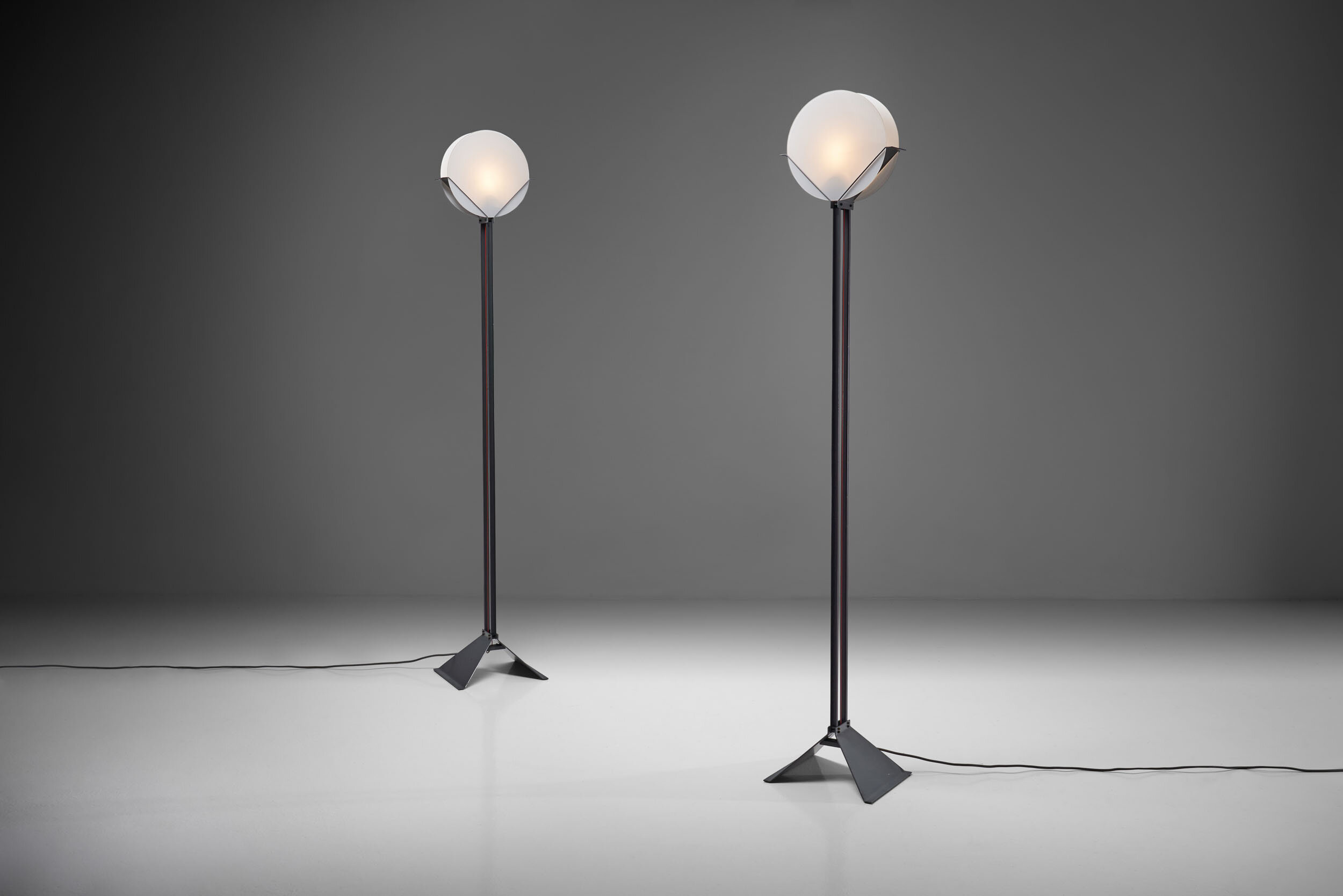 Pair of Limited Edition Menno Dieperink Floor Lamps, The Netherlands 1983