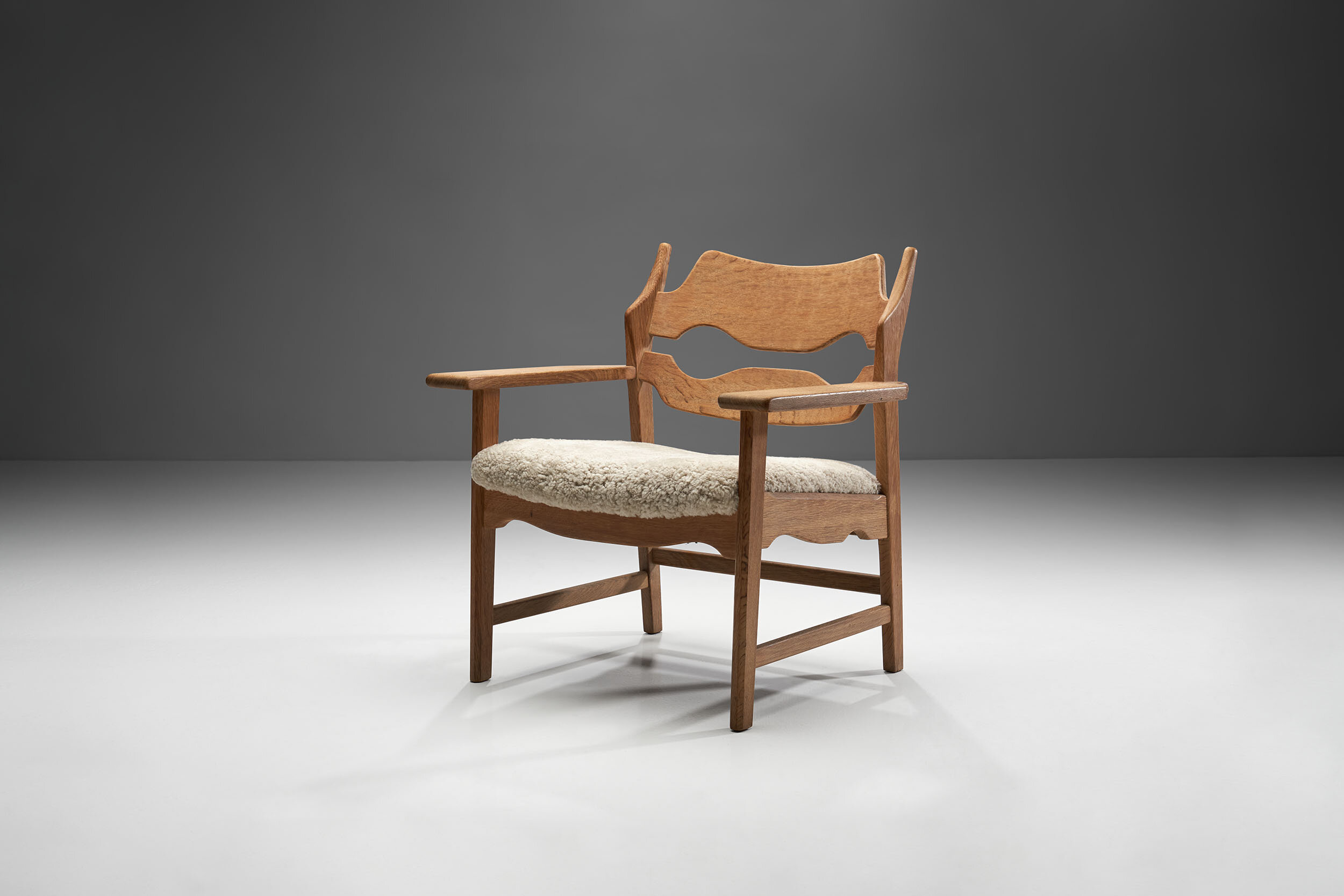 Henning Kjaernulf “Razorblade” Armchair, Denmark 1960s (sold)
