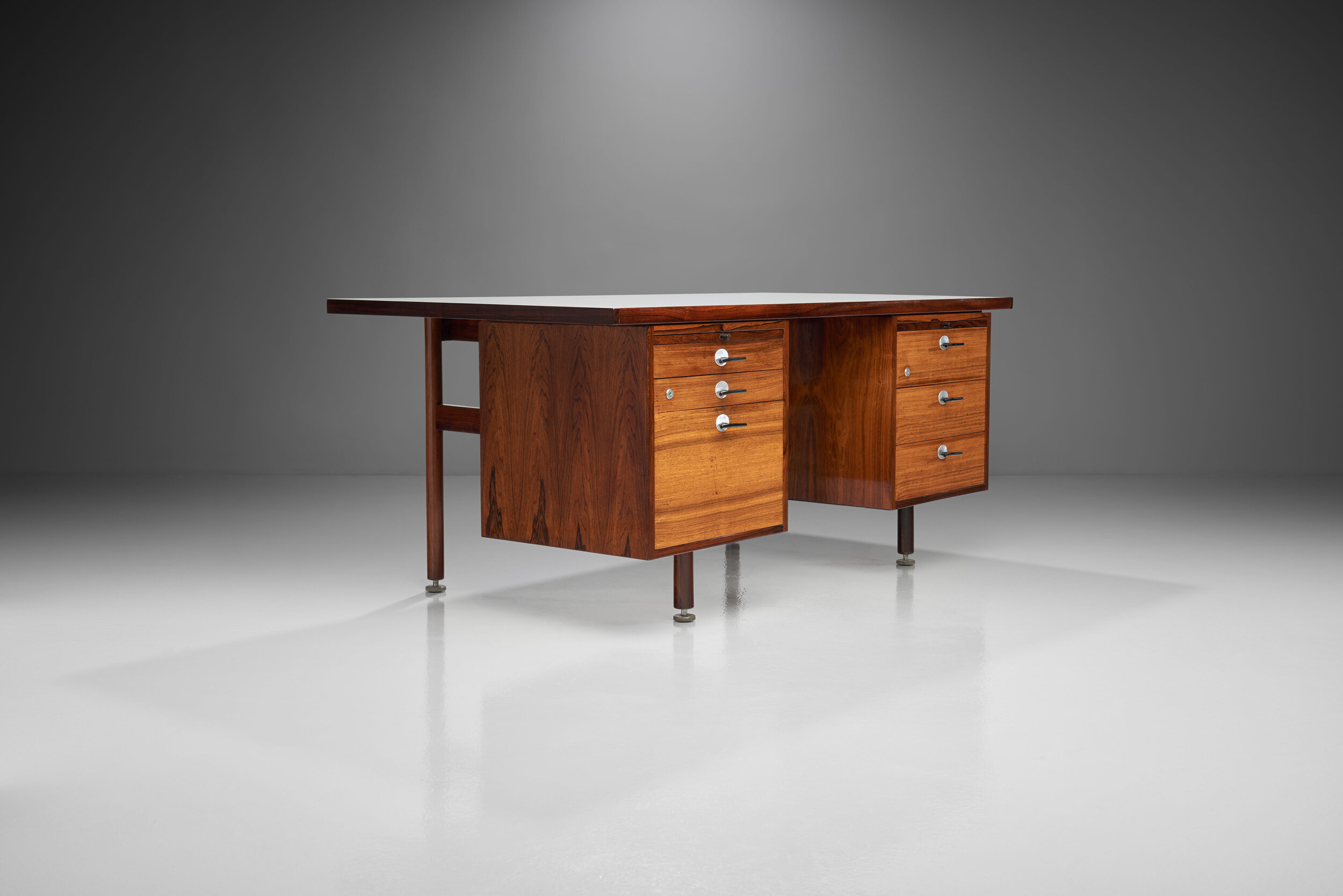Jens Risom Solid Wood Desk, Denmark 1960s (sold)