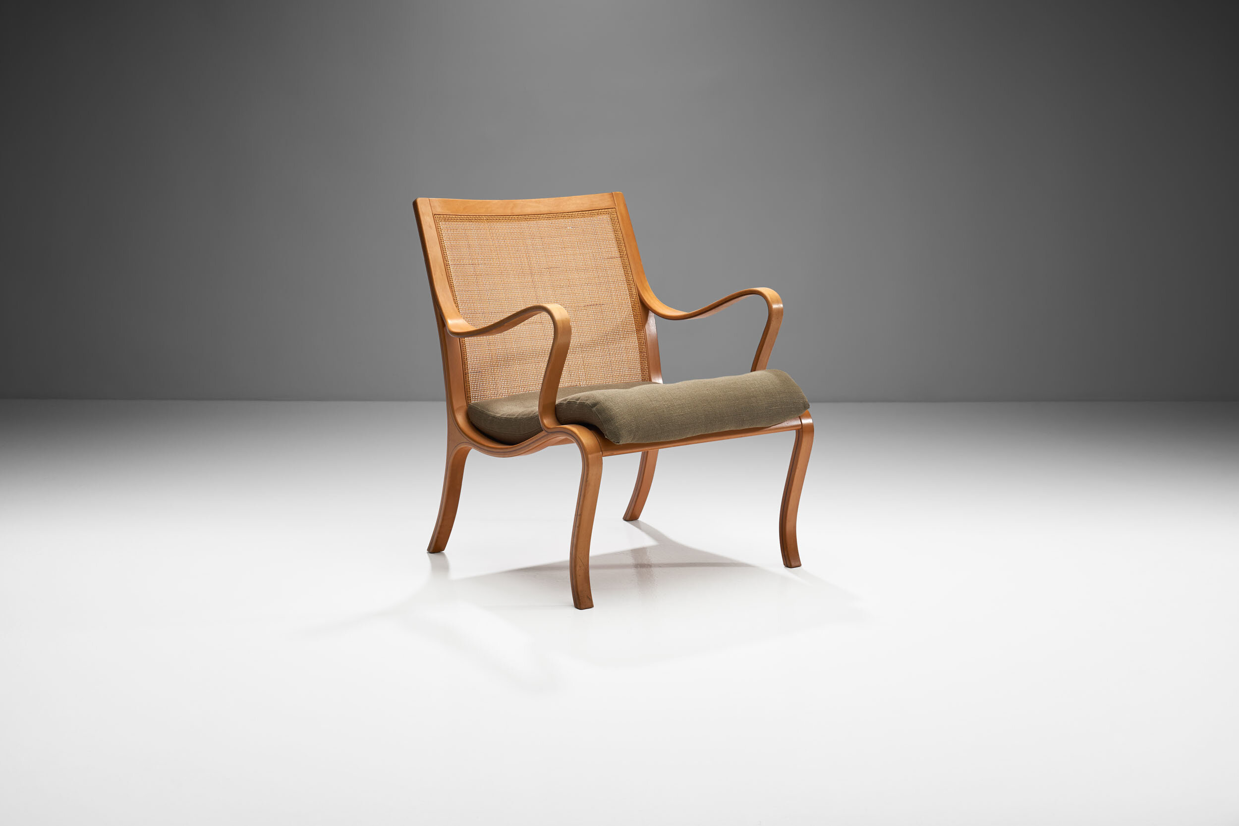 Nils Rooth "Vienna" Beech Chair for Swedese Möbler AP, Sweden 1975 (sold)