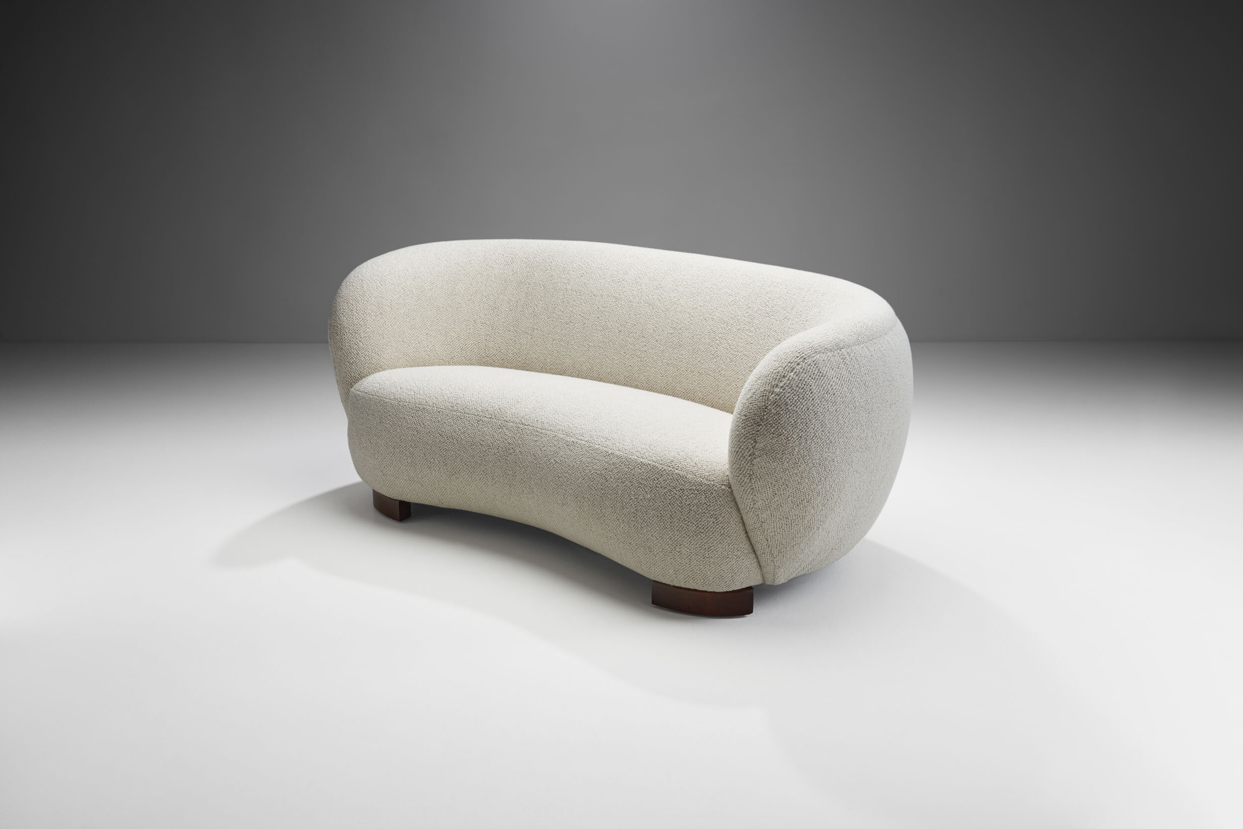 Danish Cabinetmaker Three-Seater Sofa, Denmark ca 1950s (sold)
