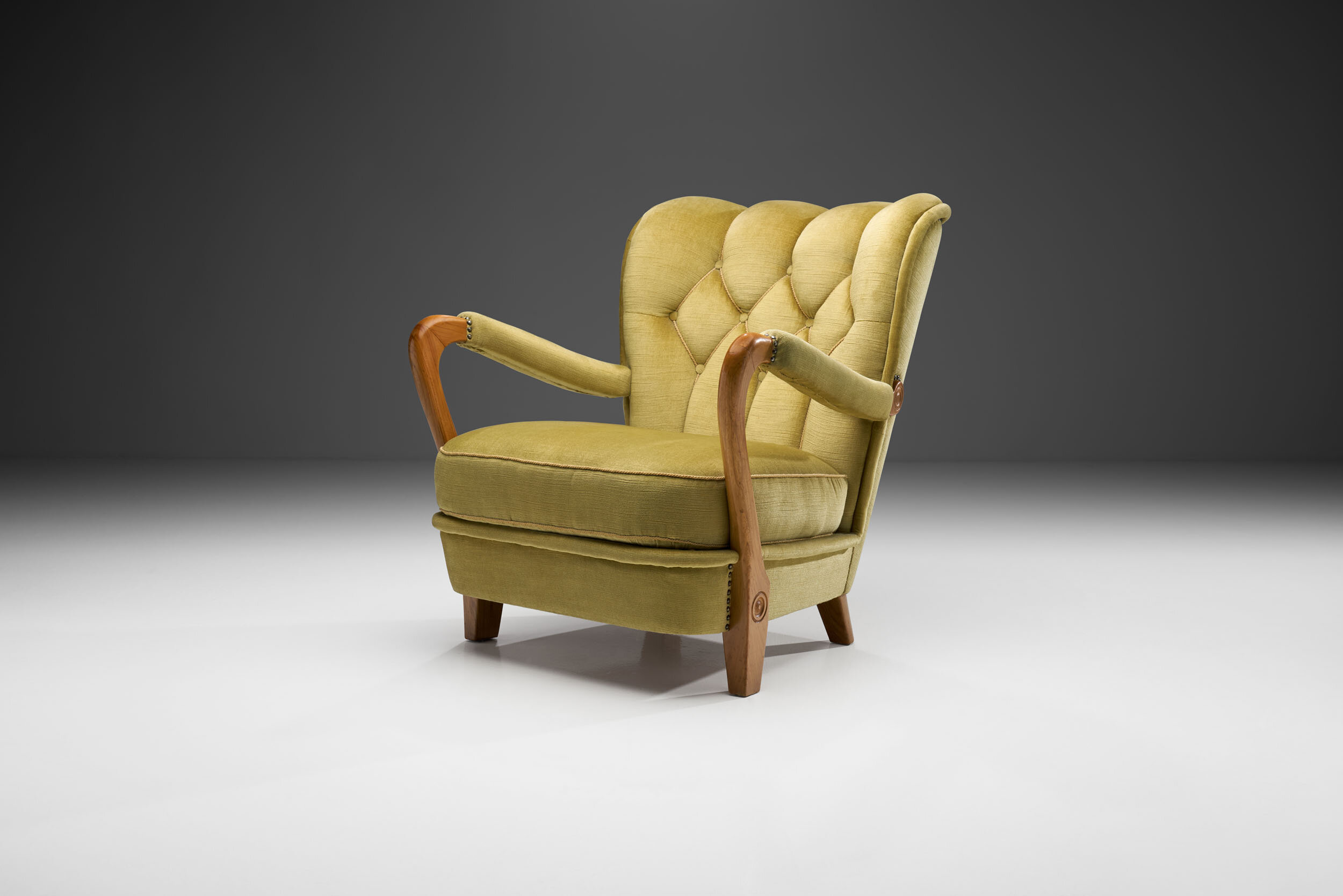 Swedish Modern Armchair, Sweden ca 1940s (sold)