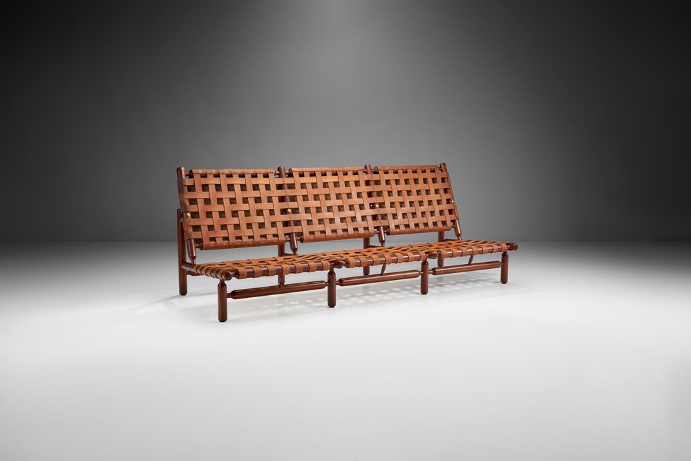 Three Seater Sofa By Ilmari Tapiovaara For Paolo Arnaboldi Italy 1957 H Gallery