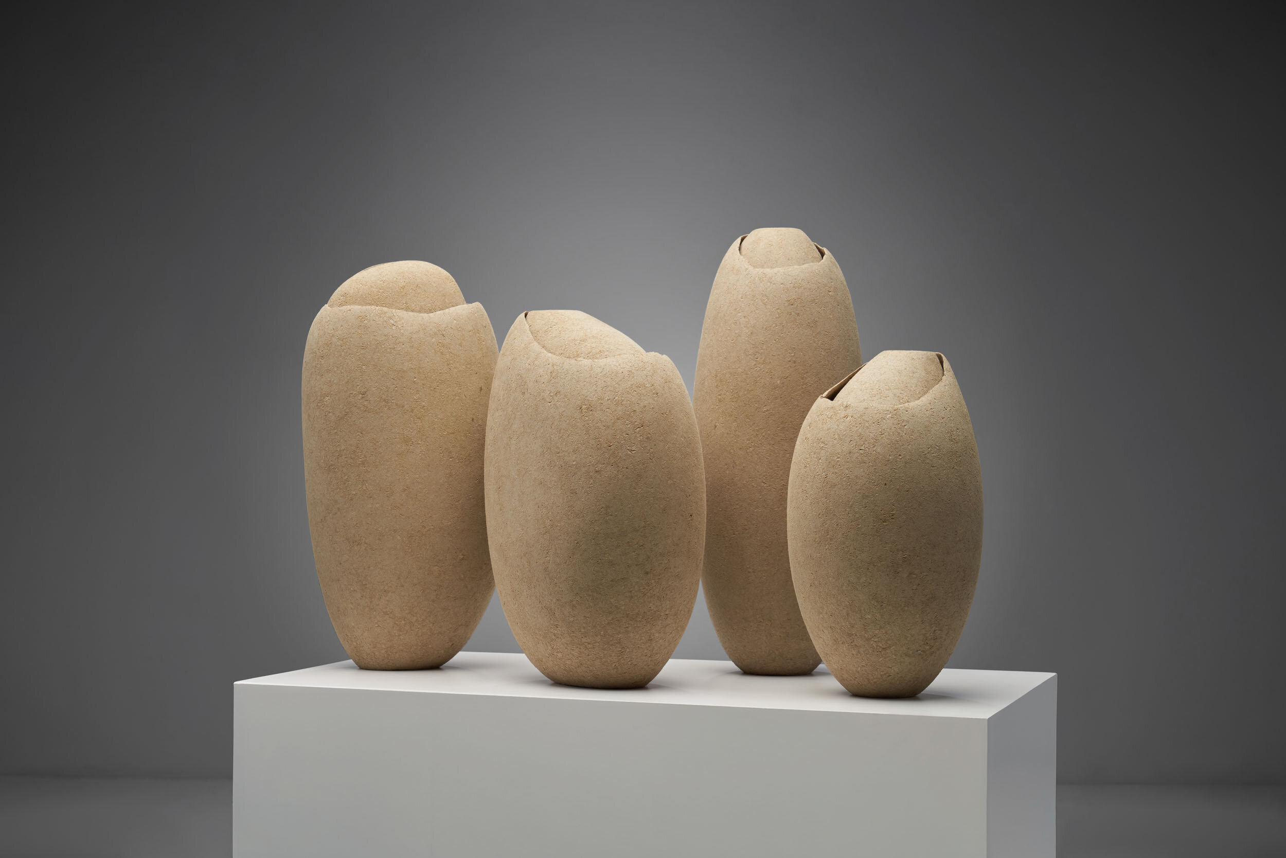 Domingos Tótora Contemporary Shell Vases, Brazil 2017 (sold)