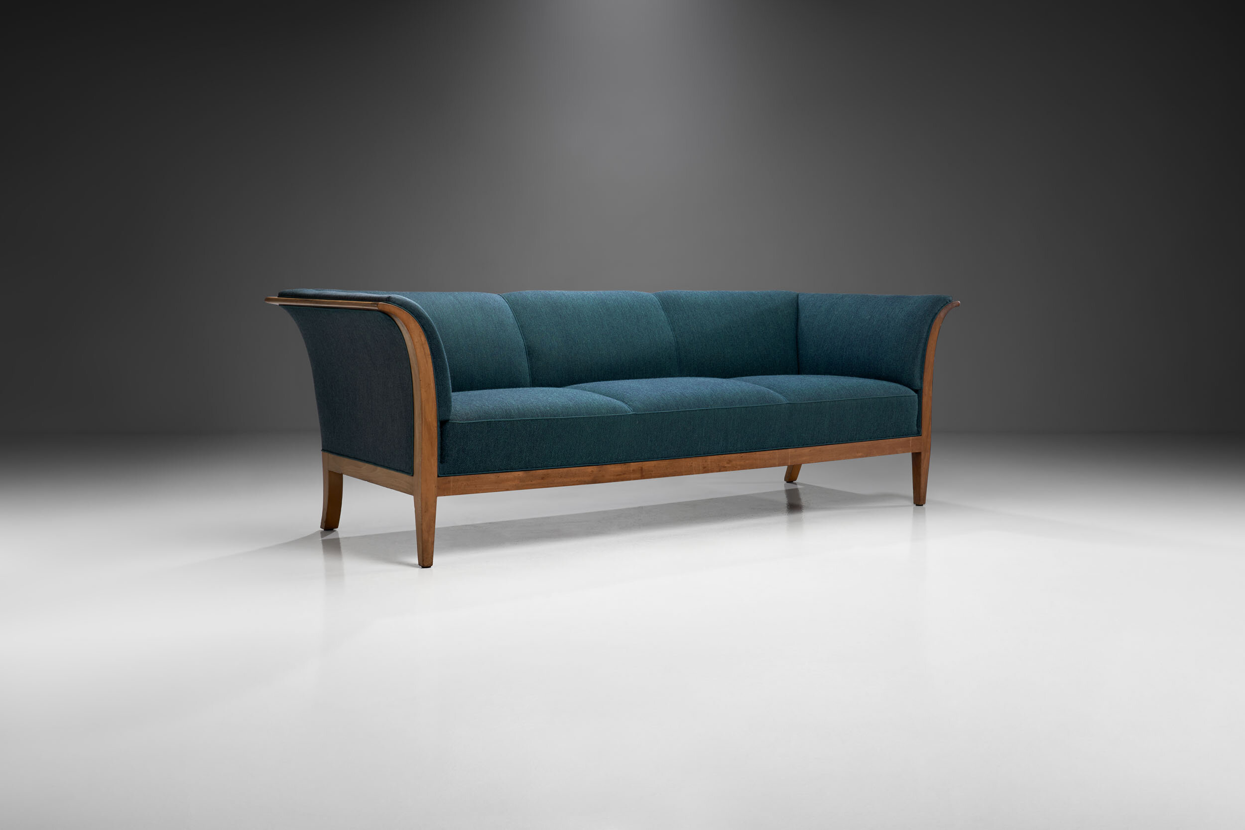 Frits Henningsen Three-Seater Sofa by Frits Henningsen, Denmark 1940s (sold)