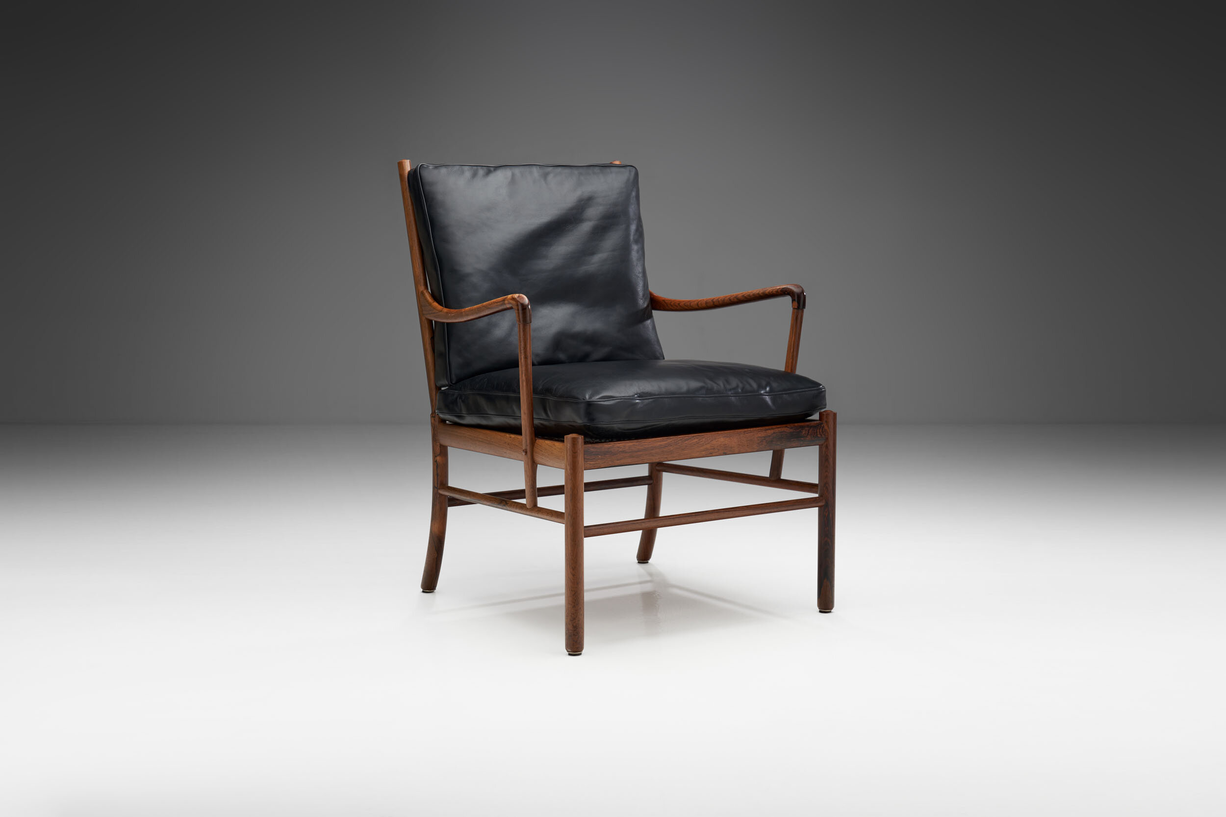 PJ 149 “Colonial” Armchair by Ole Wanscher for Poul Jeppesen Møbelfabrik, Denmark 1949