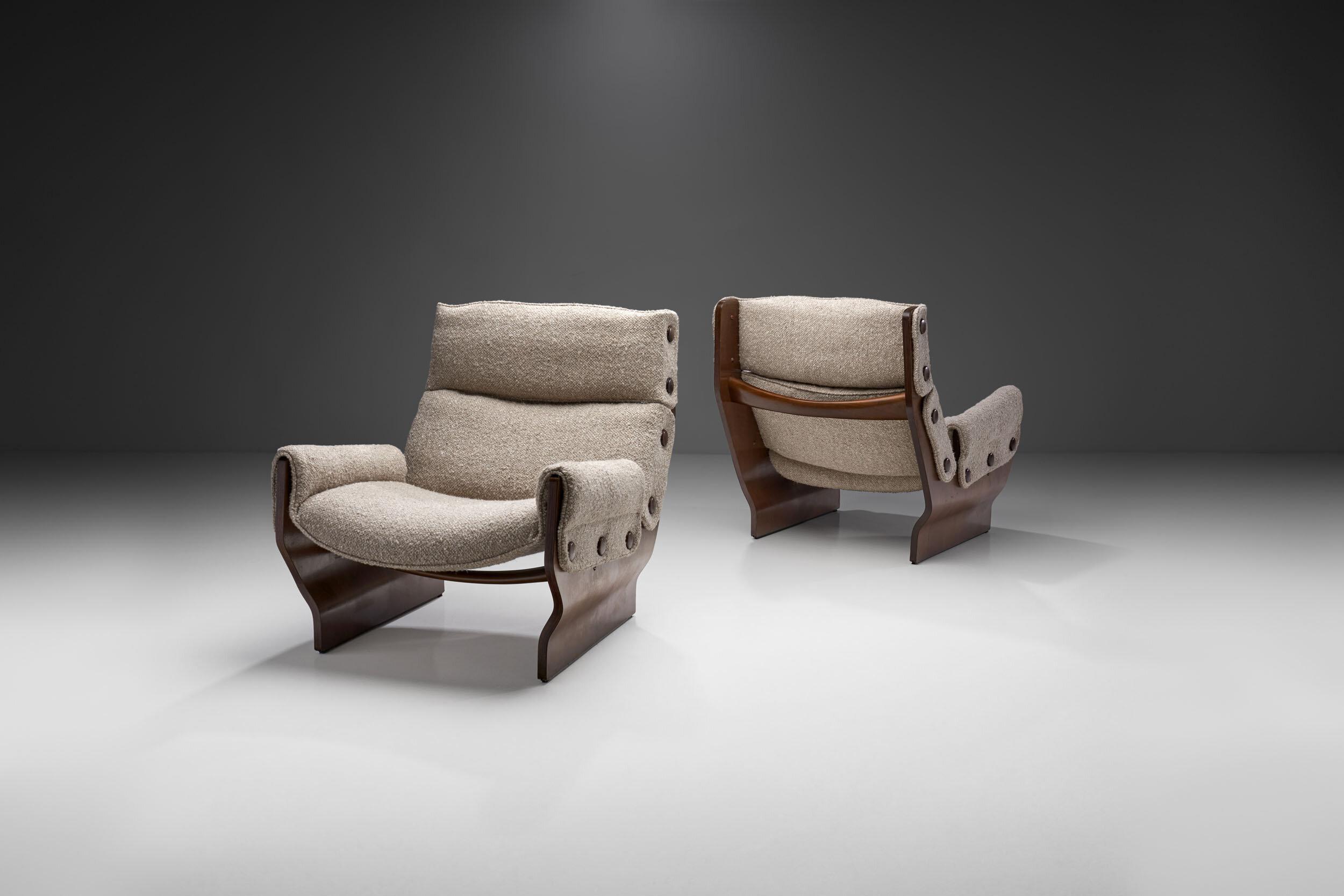“Canada” Lounge Chairs by Osvaldo Borsani for Tecno, Italy 1960s (sold)