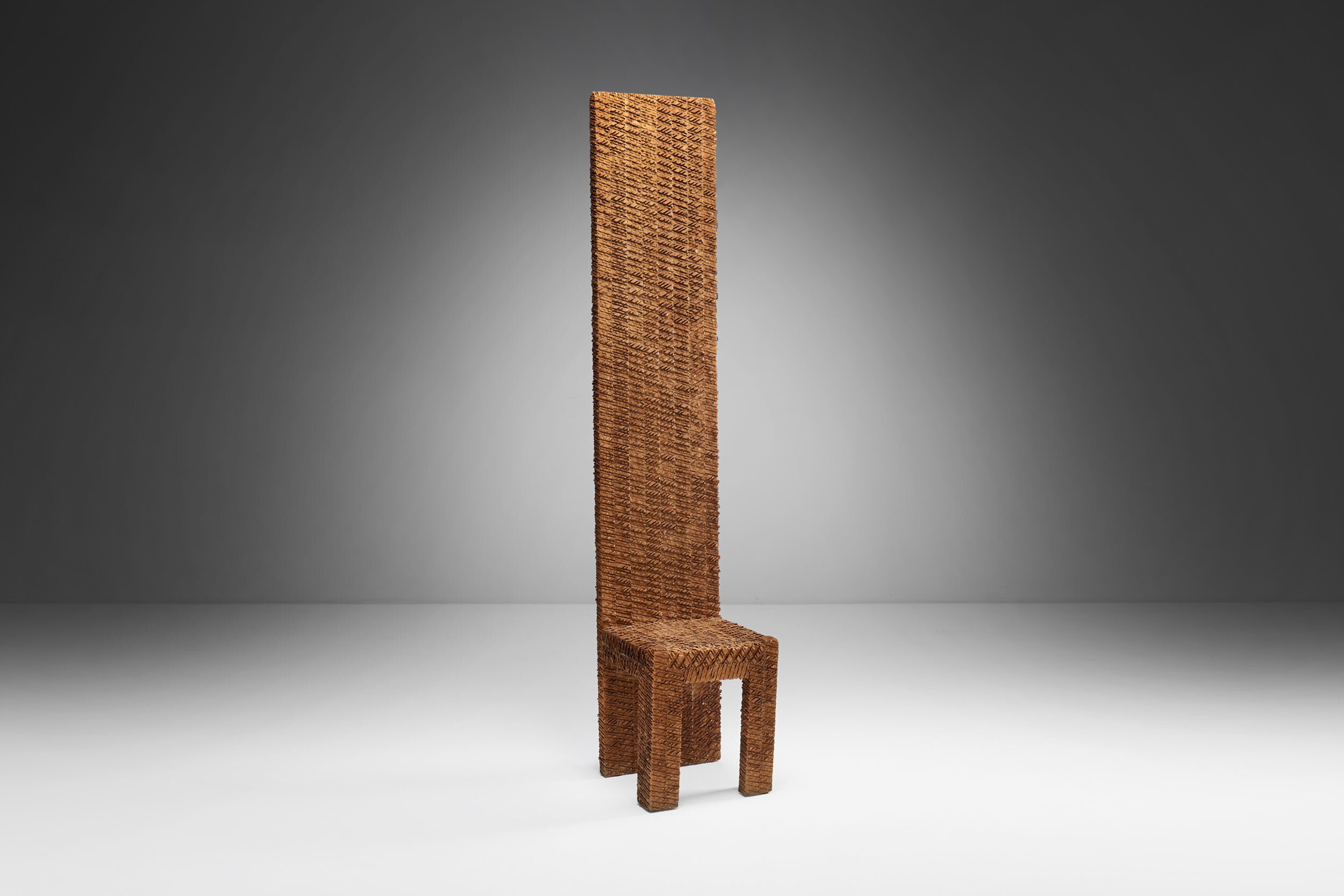 Wooden Sculpture by Urano Palma, Italy 1970s (sold)