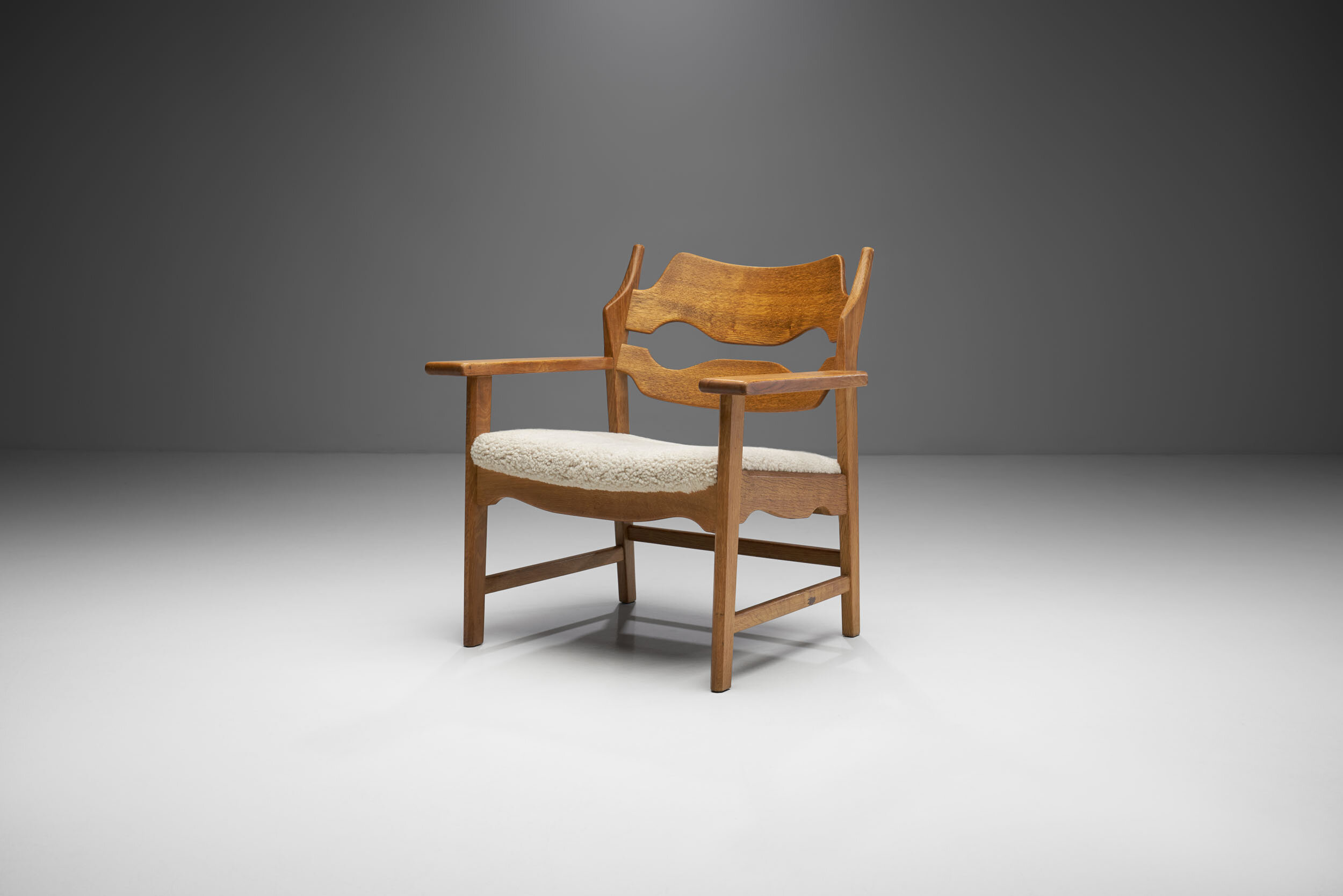 “Razor Blade” Armchair by Henning Kjærnulf for EG Kvalitetsmöbel, Denmark 1960s  (sold)