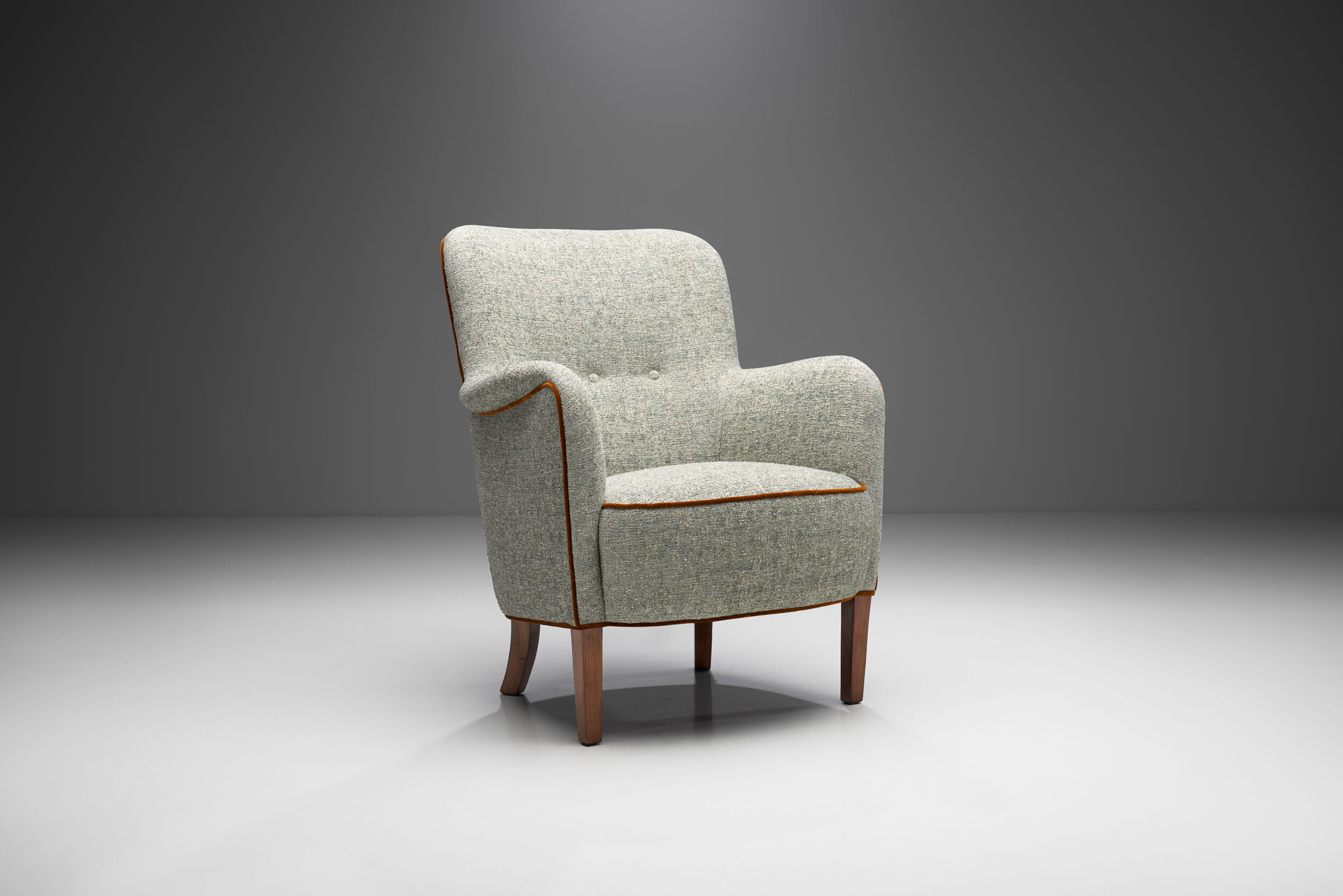 Armchair in Bouclé by Frode Holm (attr.) for Illums Bolighus, Denmark 1960s (sold)