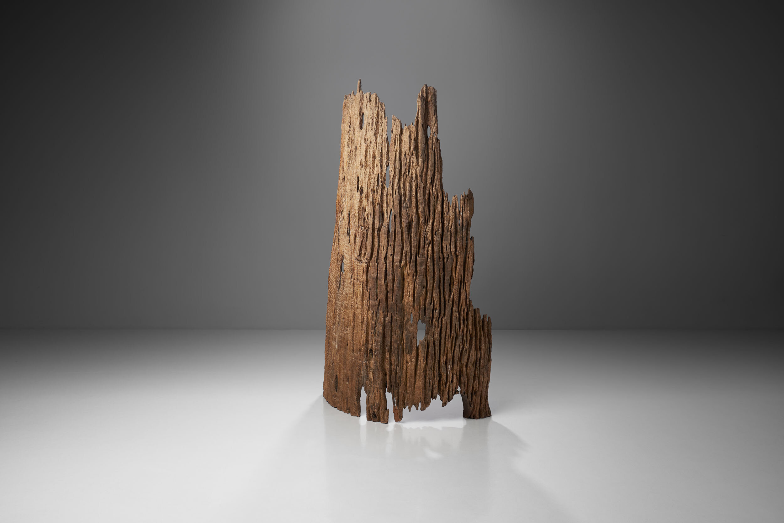Tibetan Tree Bark Room Divider, Tibet ca 19th century