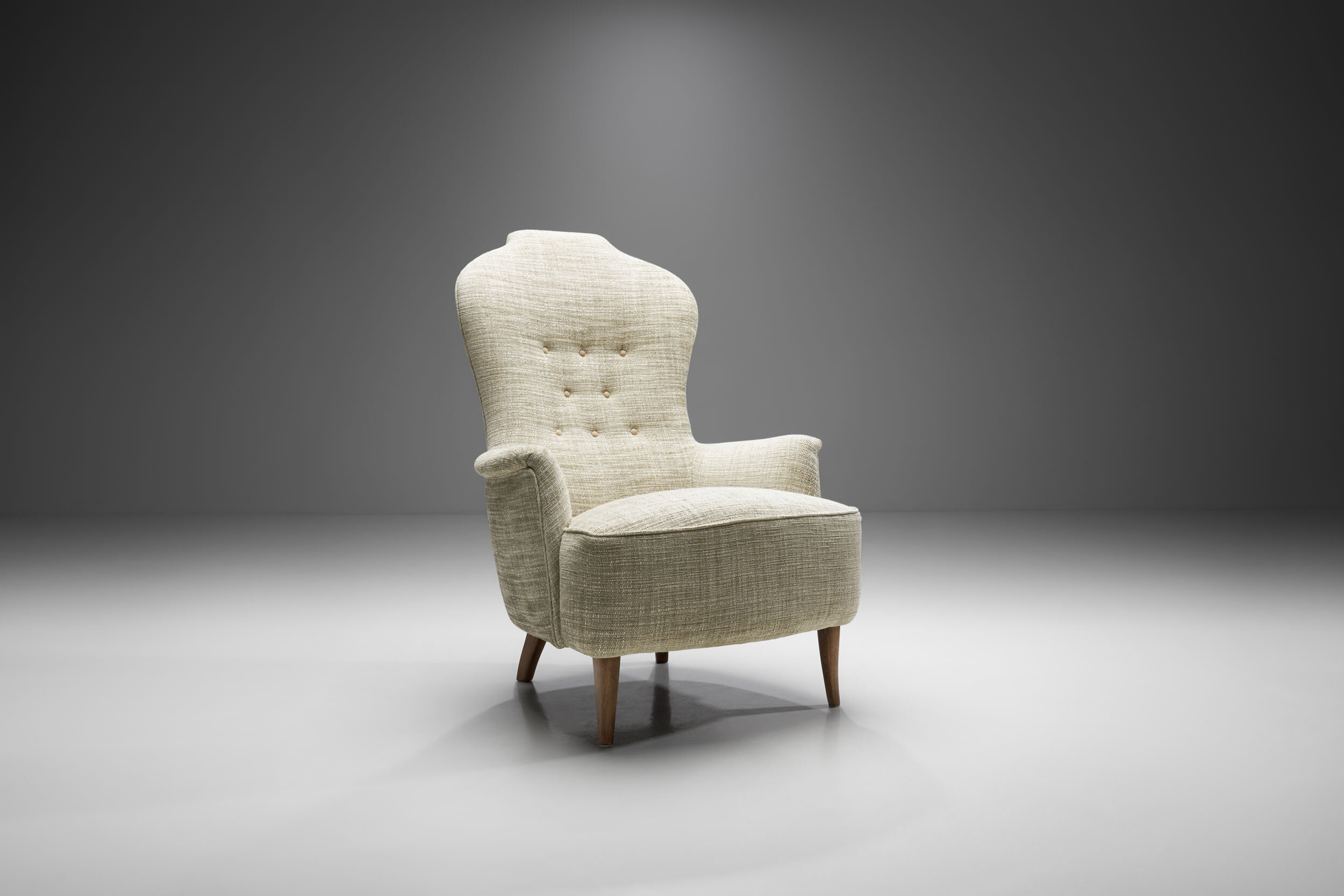 “Farmor” Armchair by Carl Malmsten for O.H. Sjögren, Sweden 1956 (sold)
