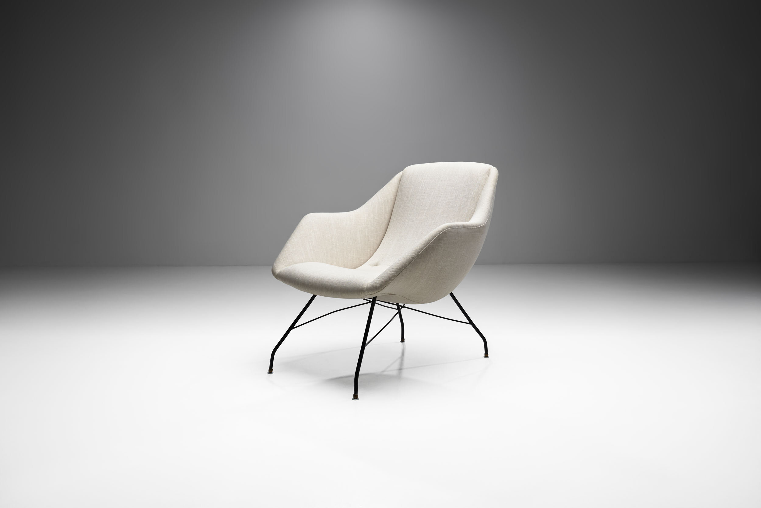 Carlo Hauner & Martin Eisler "Shell" Lounge Chair, Brazil ca 1955 (sold)