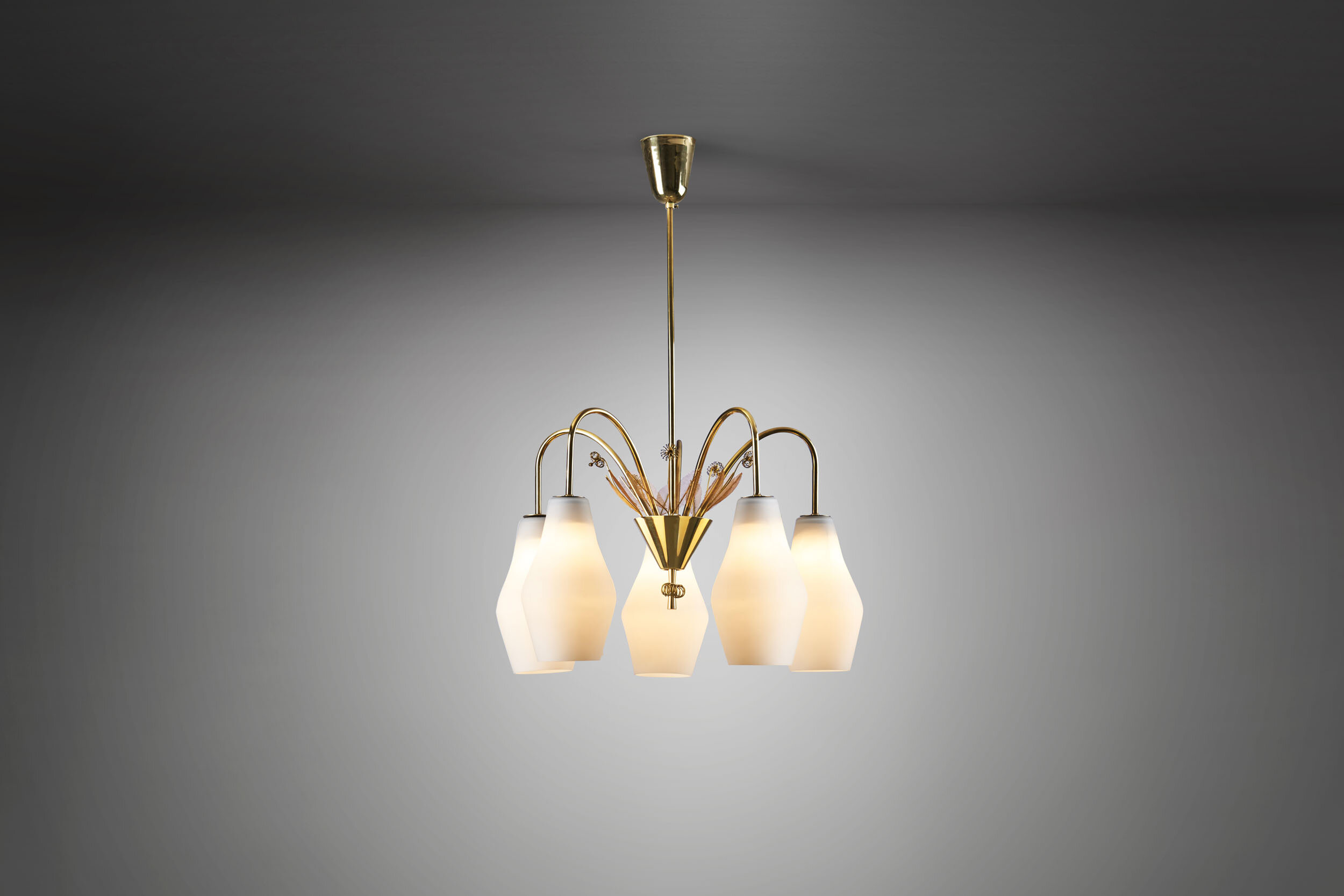 Paavo Tynell “K1-9/5” Ceiling Lamp for Idman Oy, Finland 1950s (sold)