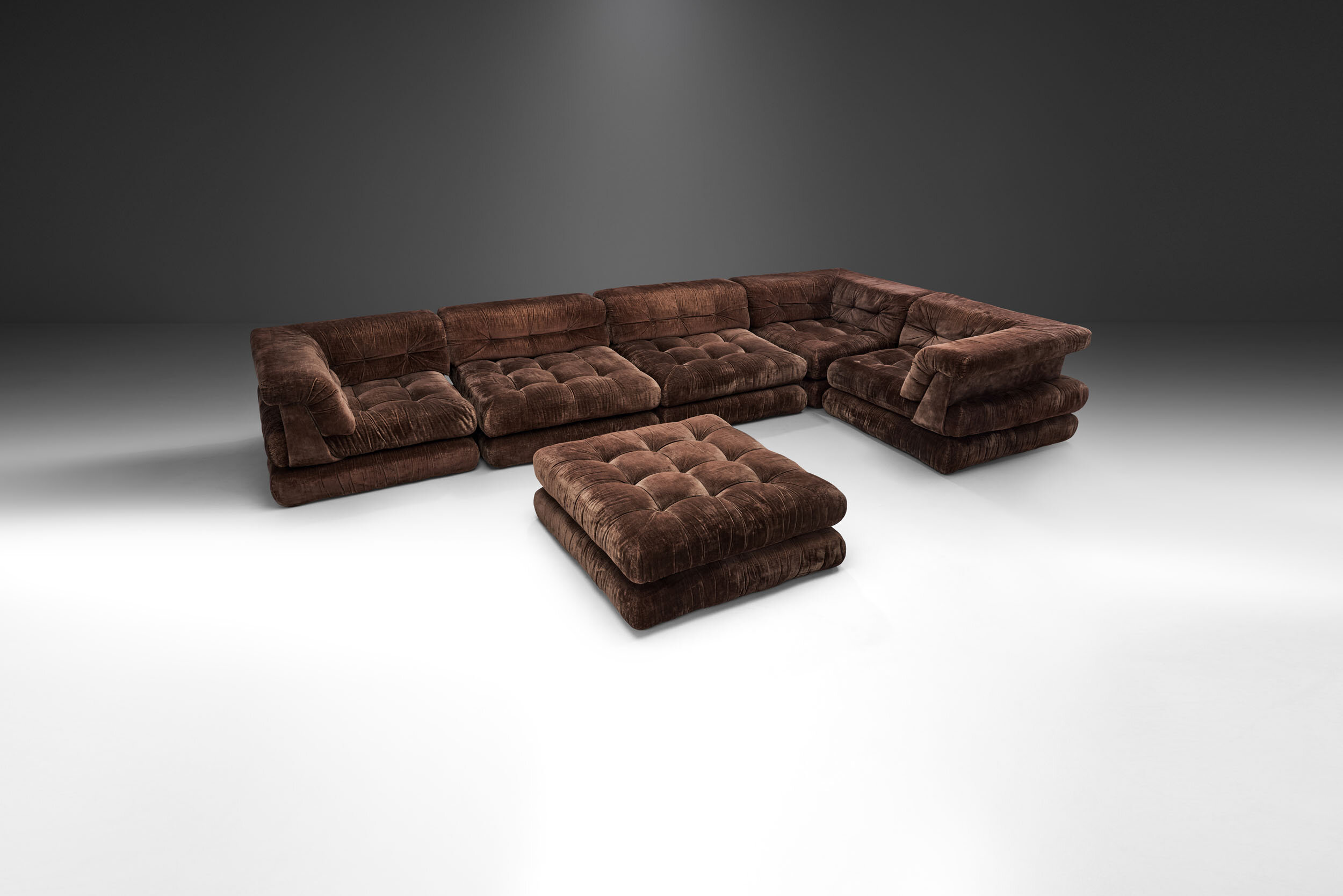 Hans Hopfer "Mah Jong" Sofa for Roche Bobois, France 1970s (sold)