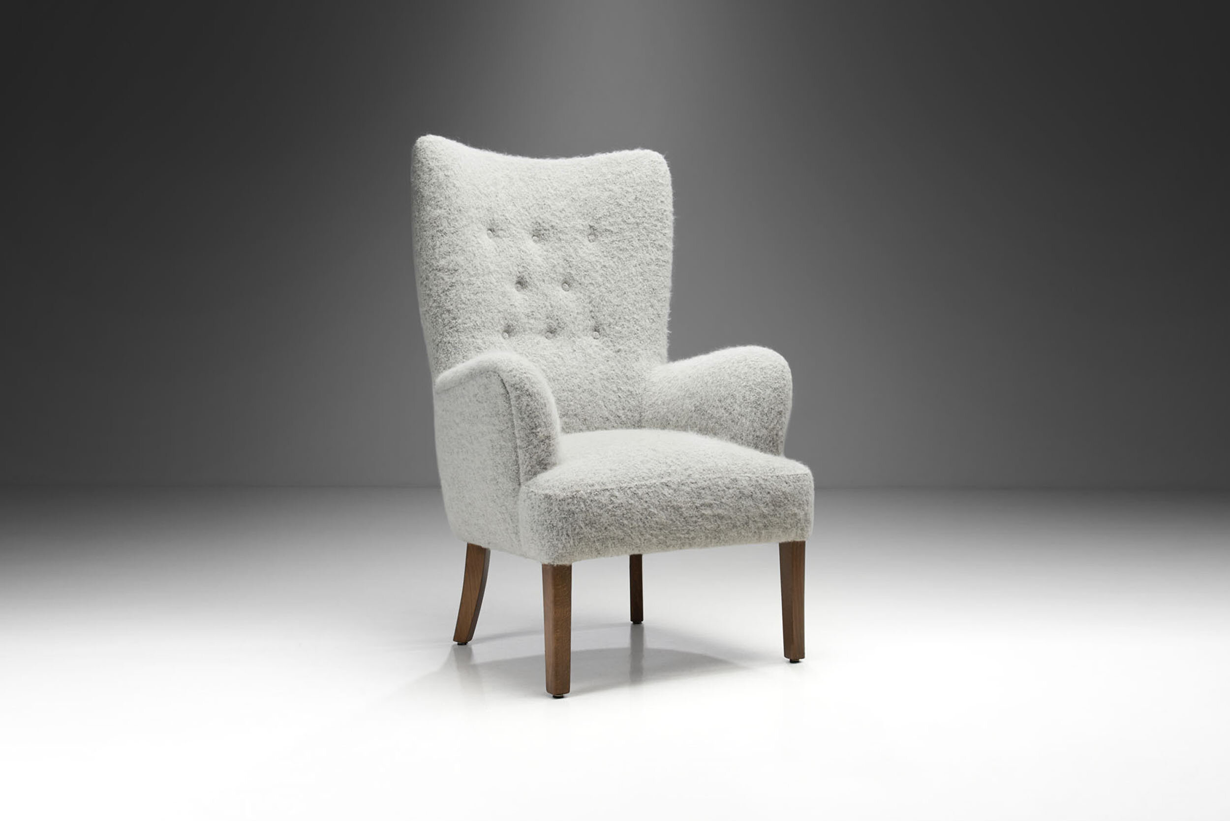 Ole Wanscher “Model 1673” High Back Chair for Fritz Hansen, Denmark 1940s