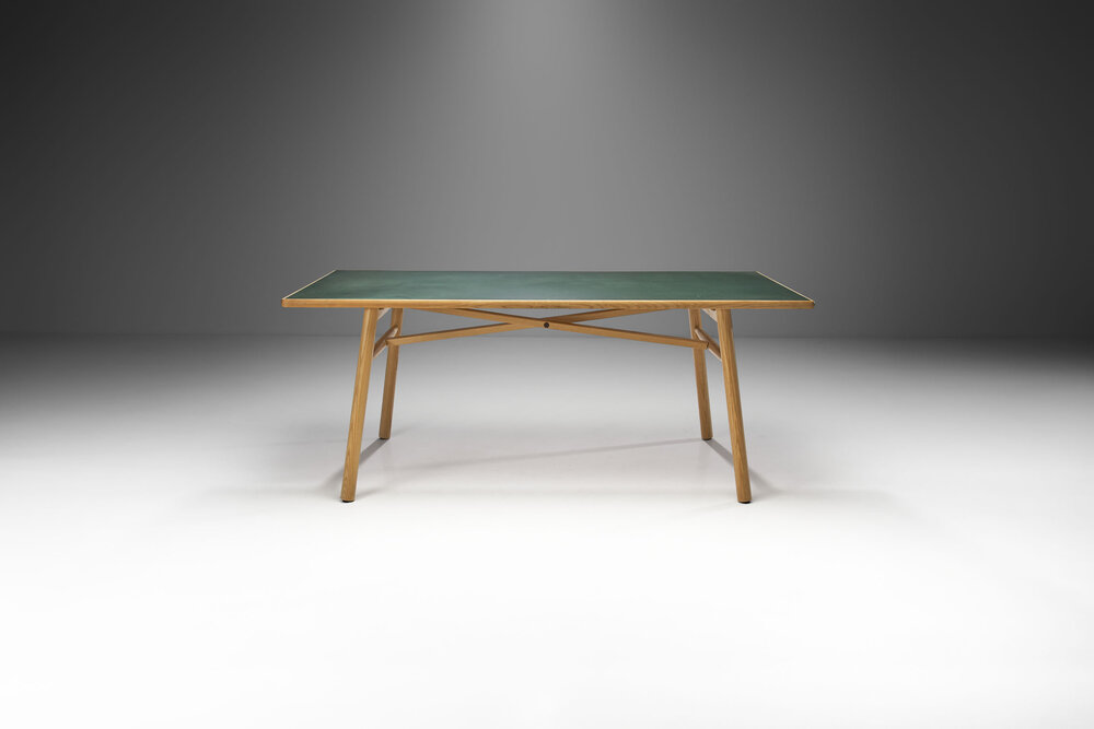 Poul M. Volther “C35 FDB” Dining Table for FDB Møbler, Denmark 1950s — H.  Gallery
