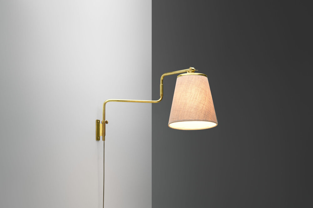 Fancy vogn Normal Paavo Tynell Model “9414” Brass Wall Light for Taito Oy, Finland 1950s — H.  Gallery