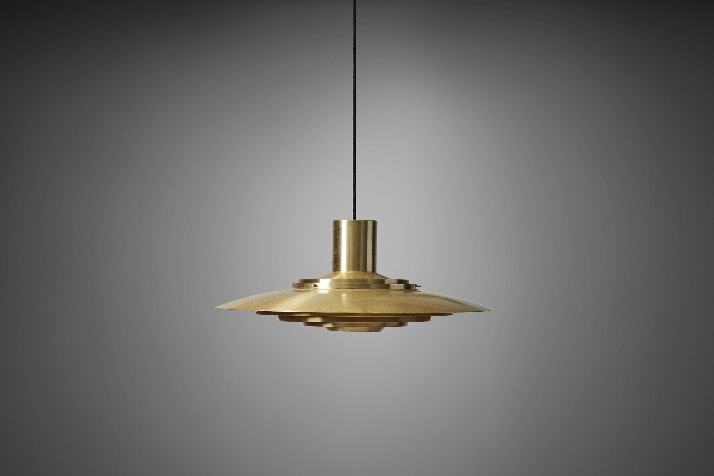 "P376 KF1" Pendant Light by Fabricius & Kastholm for Nordisk Solar, Denmark 1960s