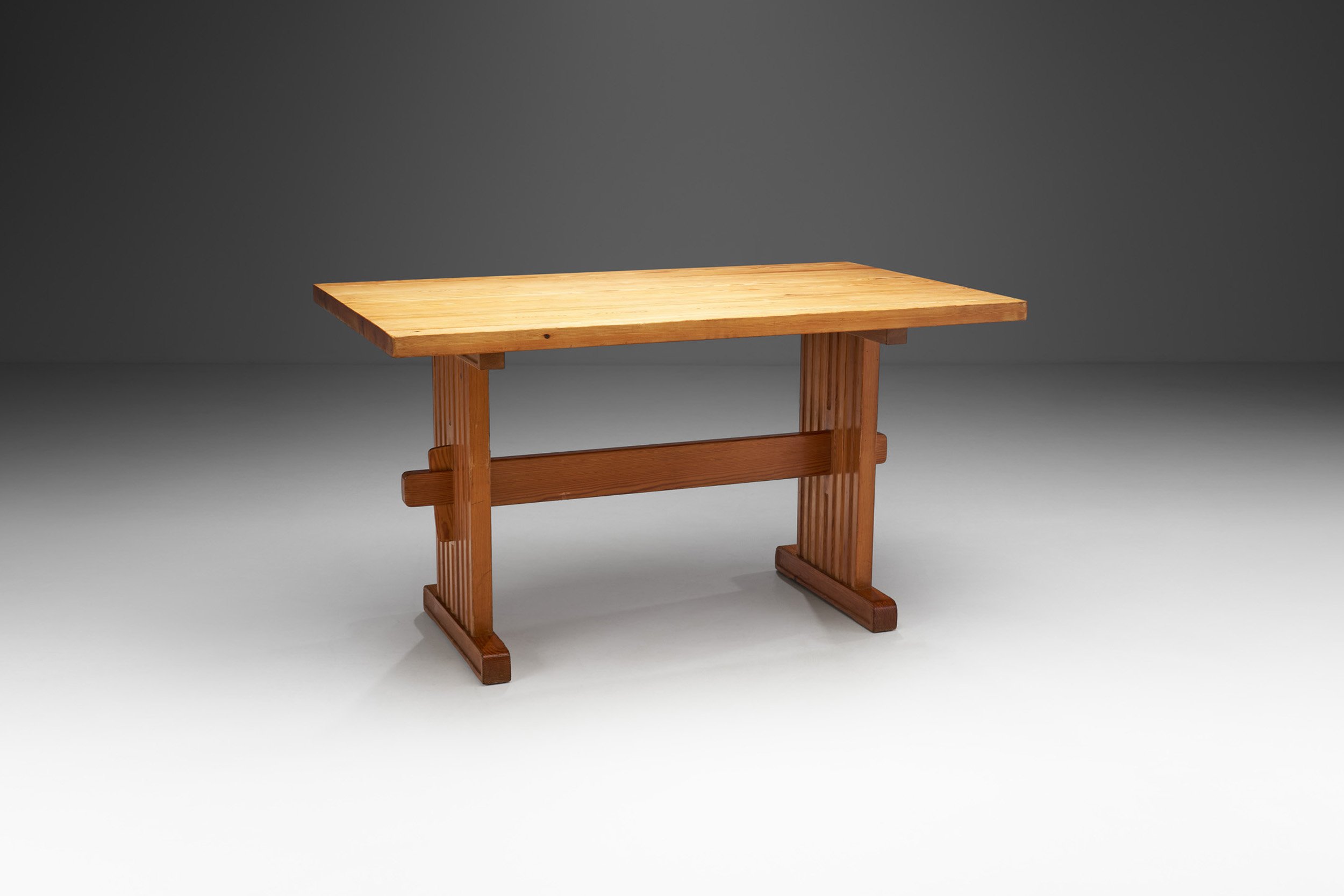 Göran Malmvall Pine Dining Table for Karl Andersson & Söner, Sweden 1950s