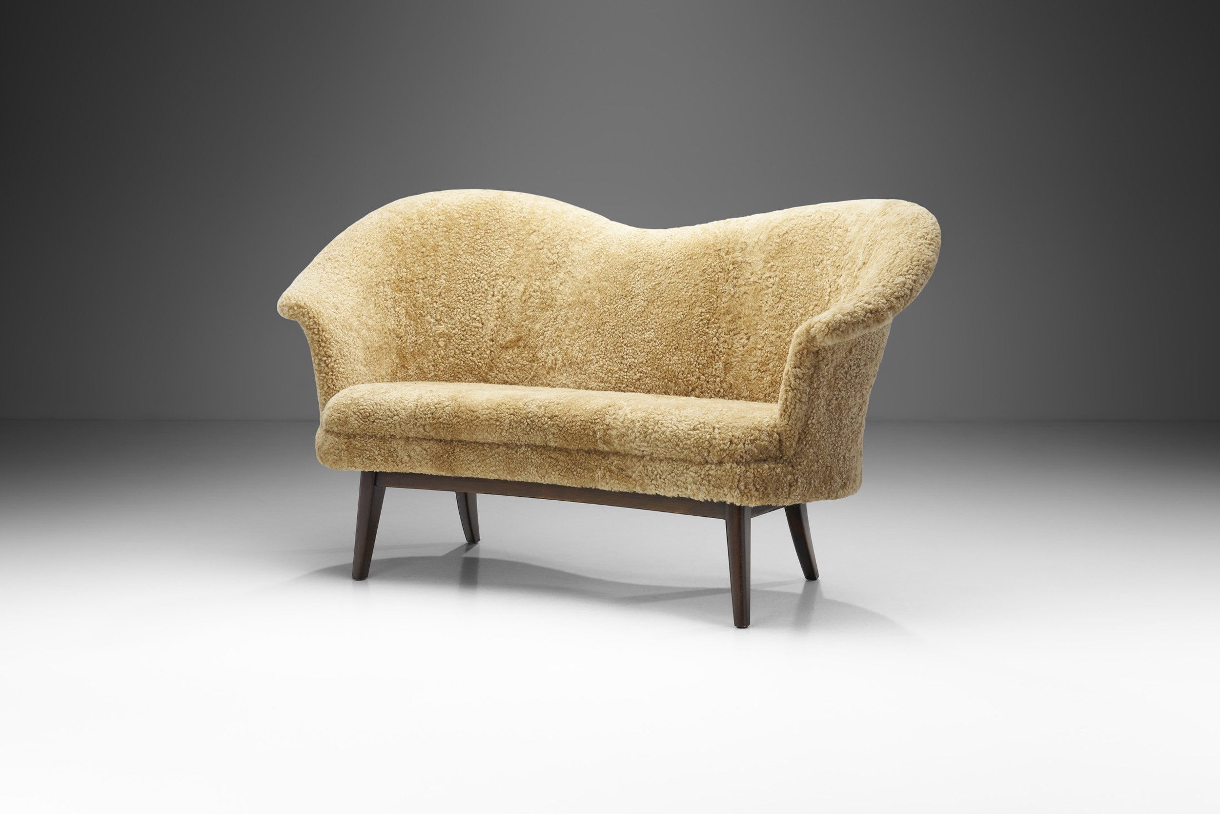 Olof Ottelin "Duetto" Sofa for Kervo Snickerifabrik Stockmann, Finland 1950s