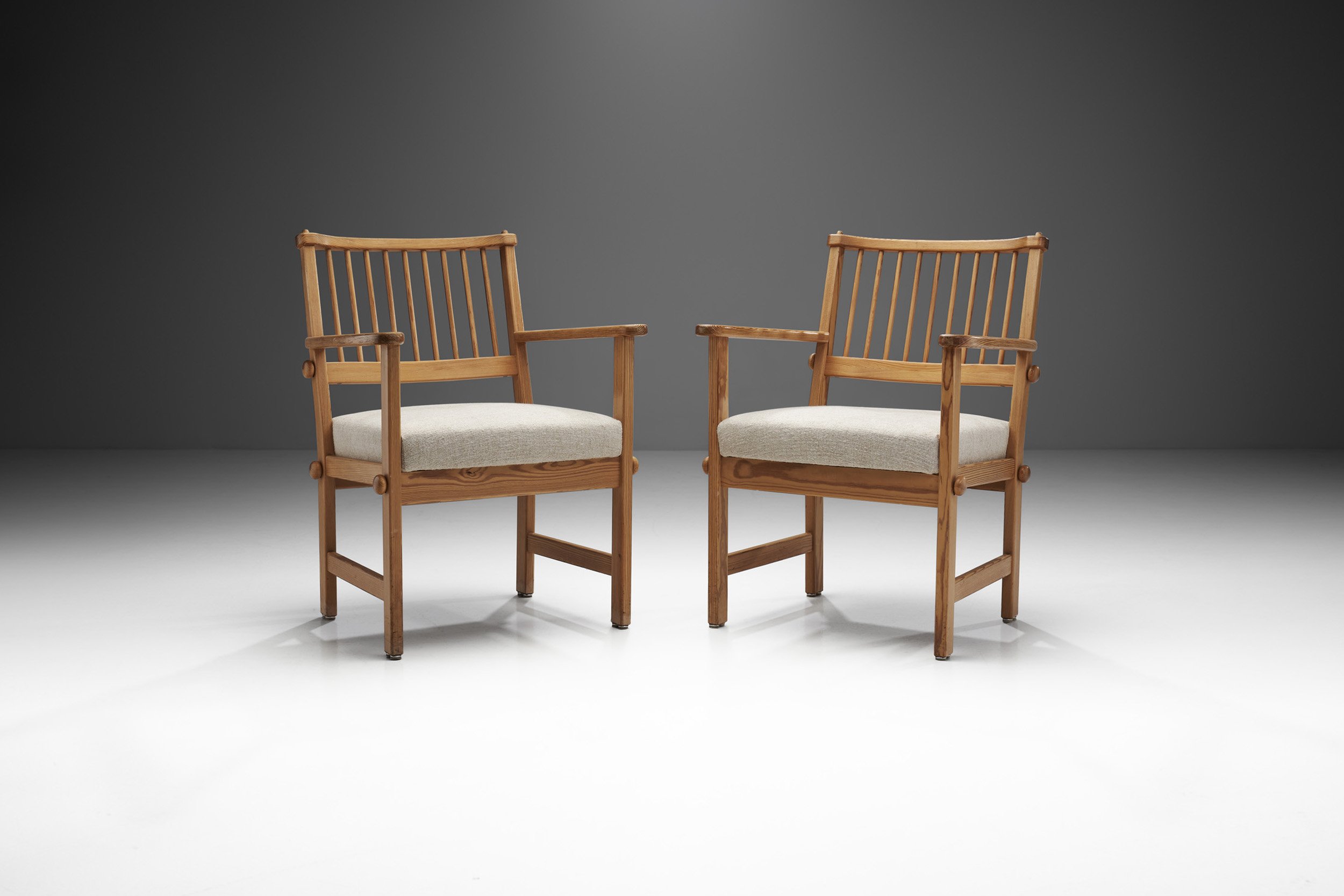 Yngve Ekström Swedish Modern Easy Chairs for Swedese, Sweden 1950s (sold)