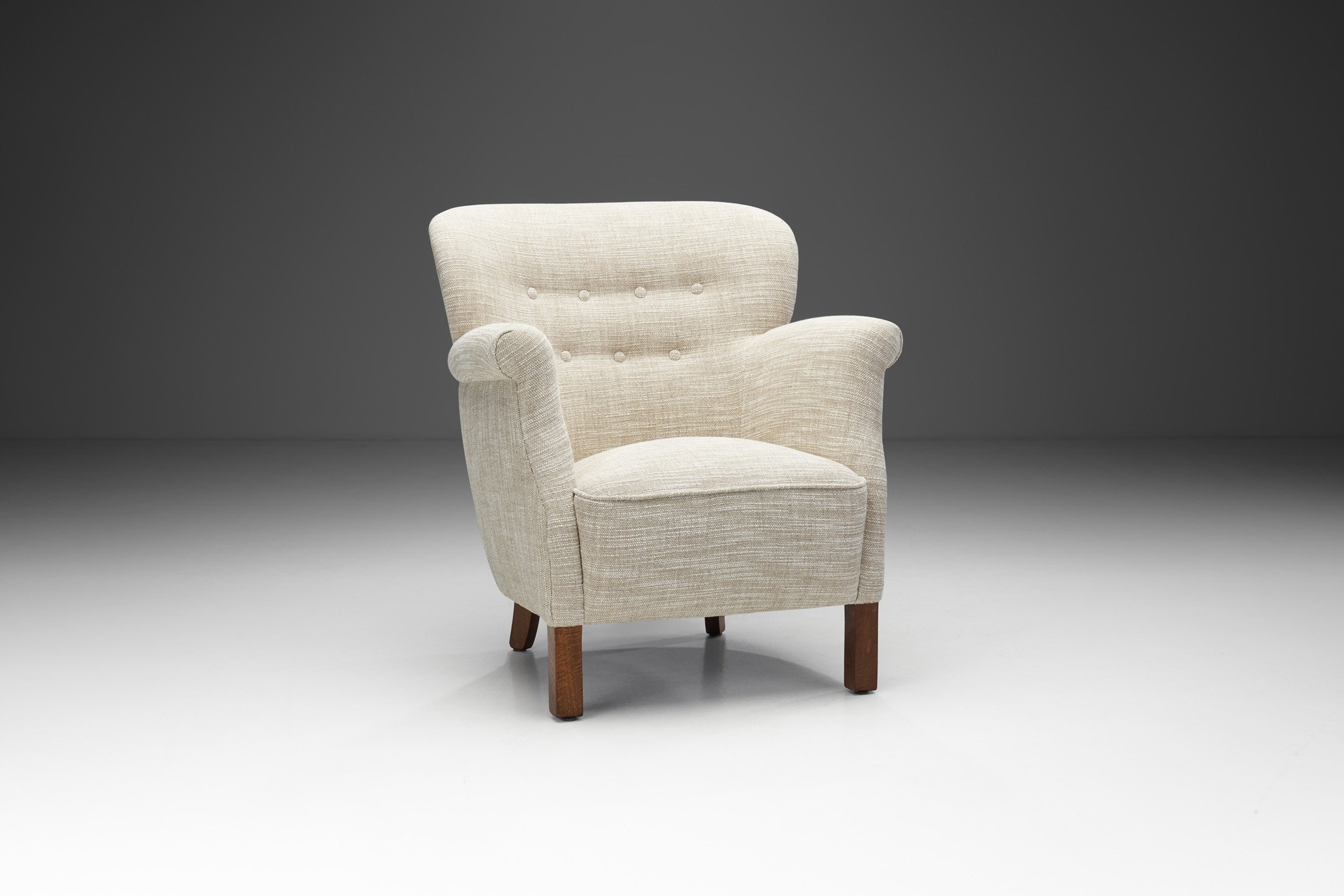 Danish "Model 55" Club Chair by Oskar Hansen Copenhagen, Denmark 1930s (sold)