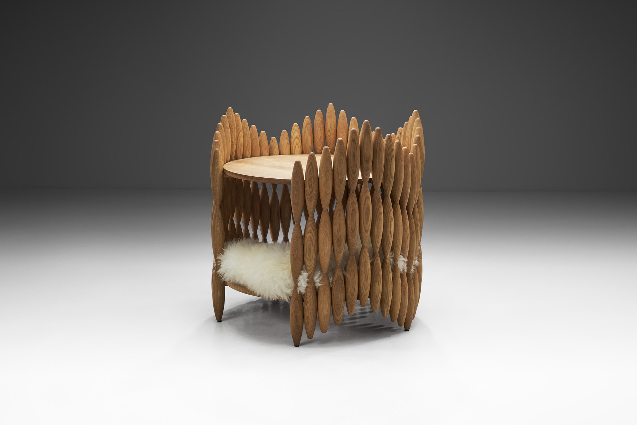 Lisa Hilland "Spira" Side Table for Wigells Malmbäck, Sweden 2021