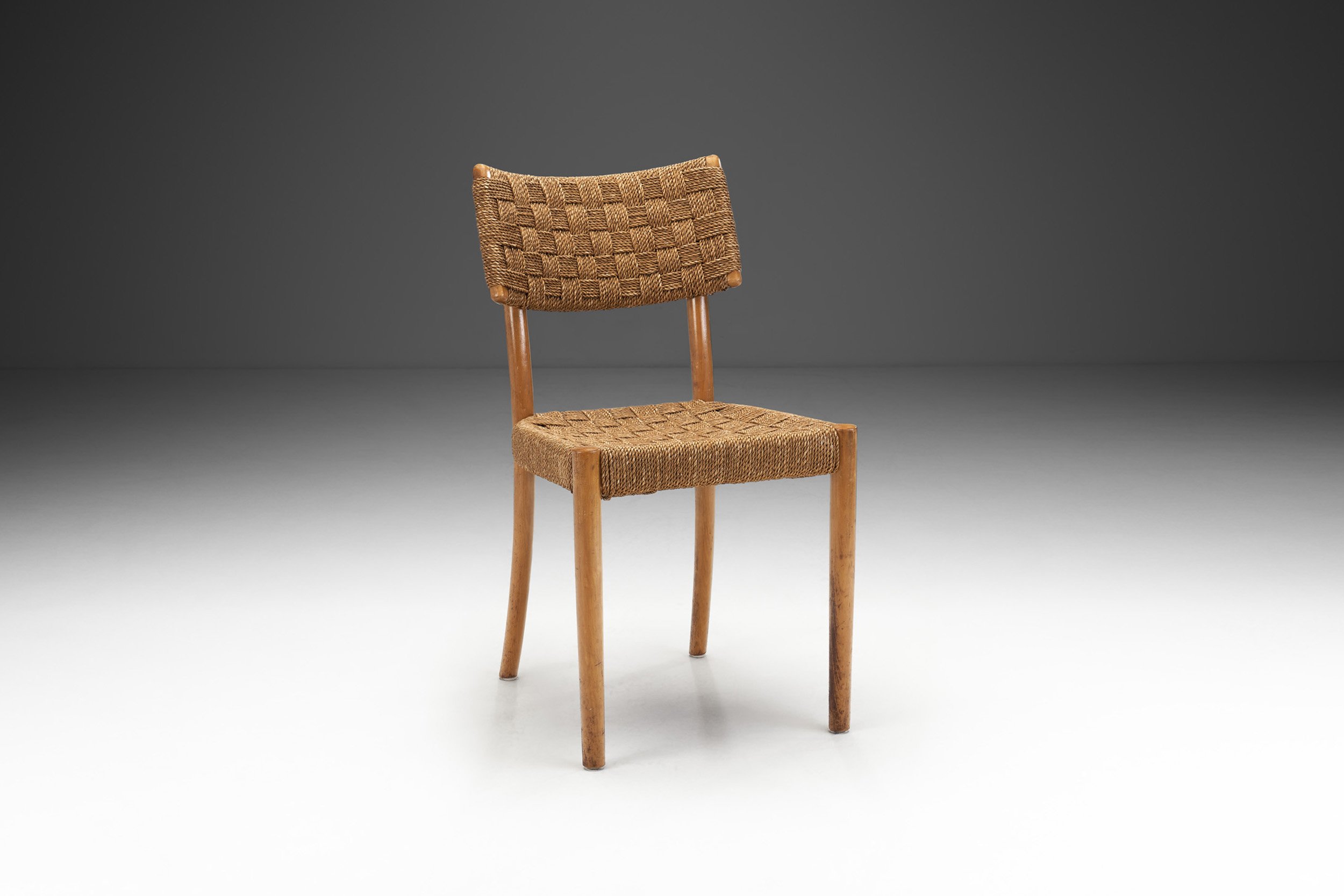 "Model 1462" Dining Chair by Karl Schrøder for Fritz Hansen, Denmark 1930s (sold)