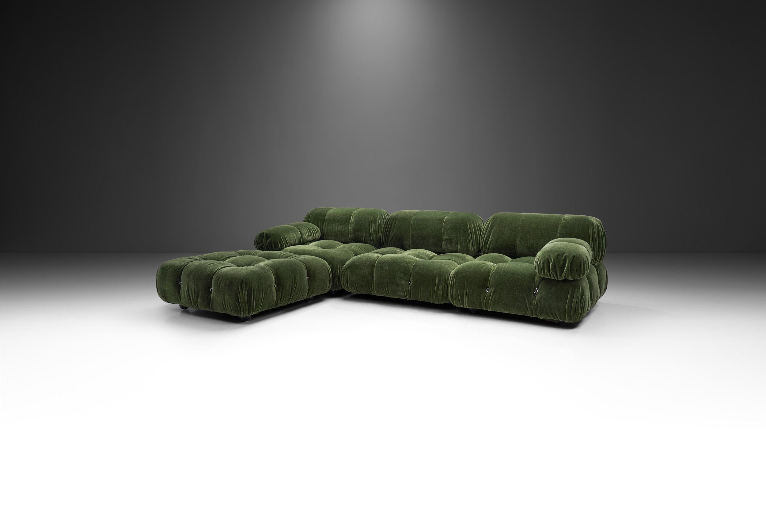 Modular “Camaleonda” Sofa in 4 Segments by Mario Bellini for B&B, Italy 1971 (sold)