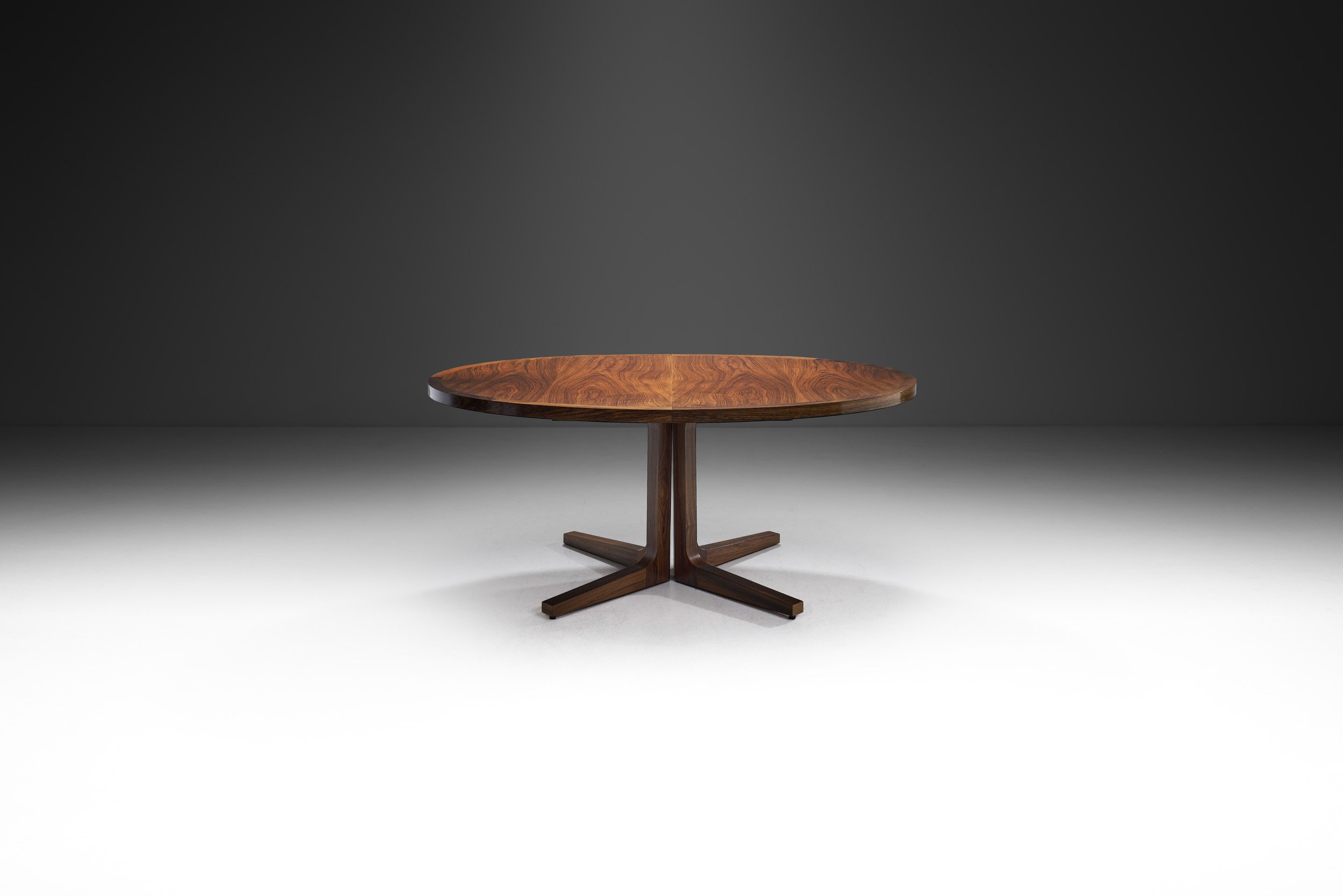 Dyrlund Extendable Dining Table from Solid Wood, Denmark ca 1960s (sold)