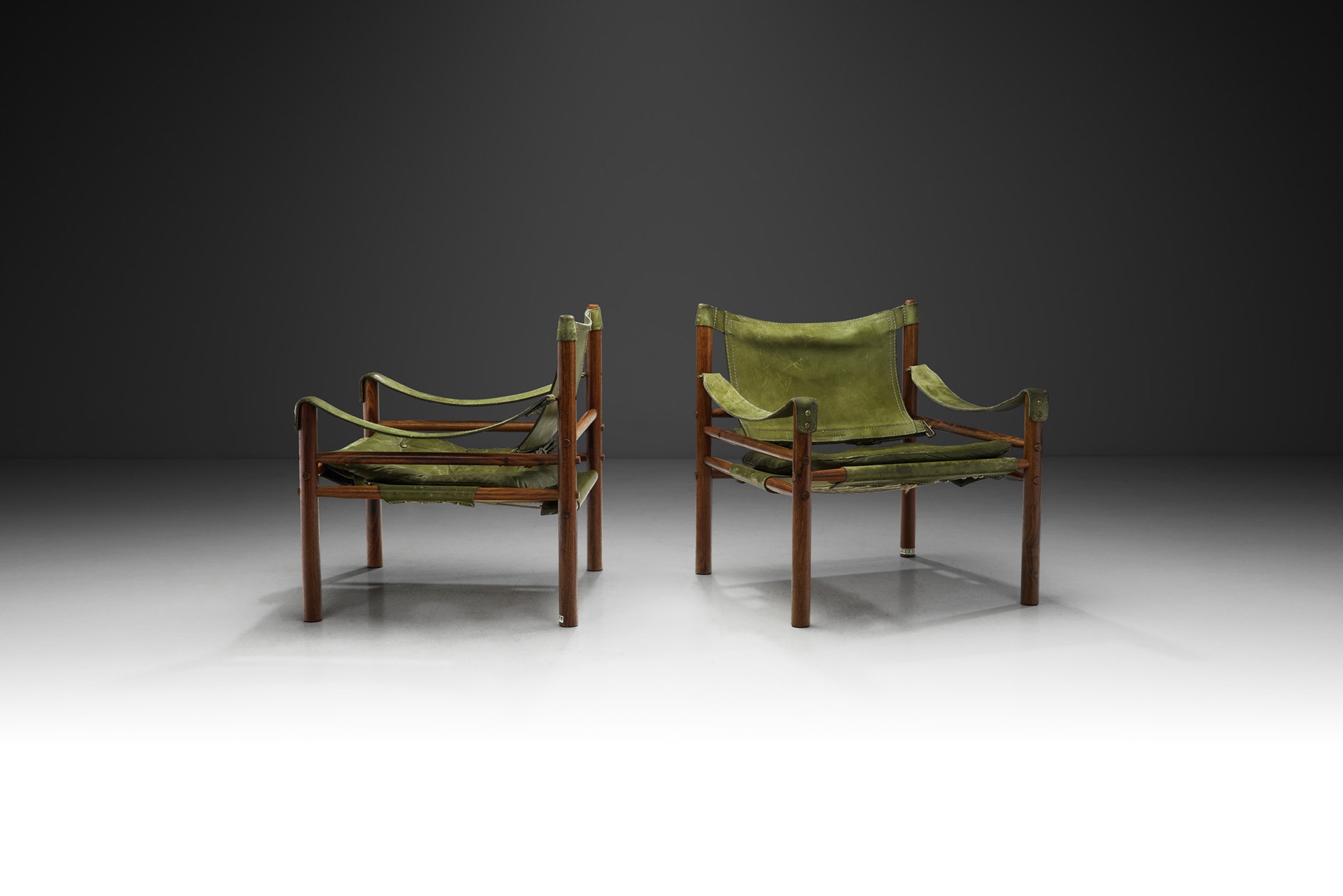 "Sirocco" Safari Chairs by Arne Norell for Norell Furniture, Sweden 1960s (sold)