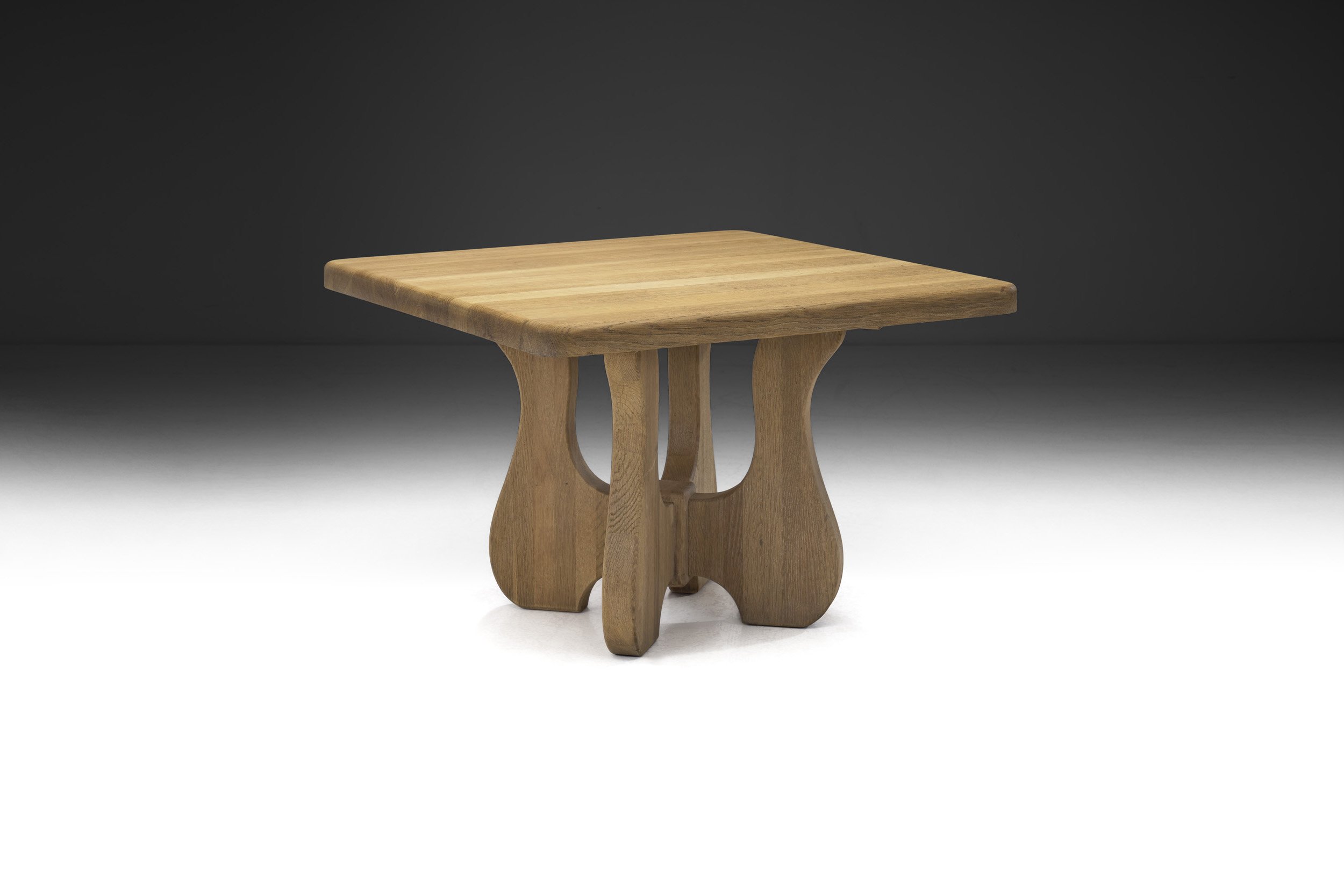 European Side Table with Sculptural Legs, Europe ca 1960s (sold)