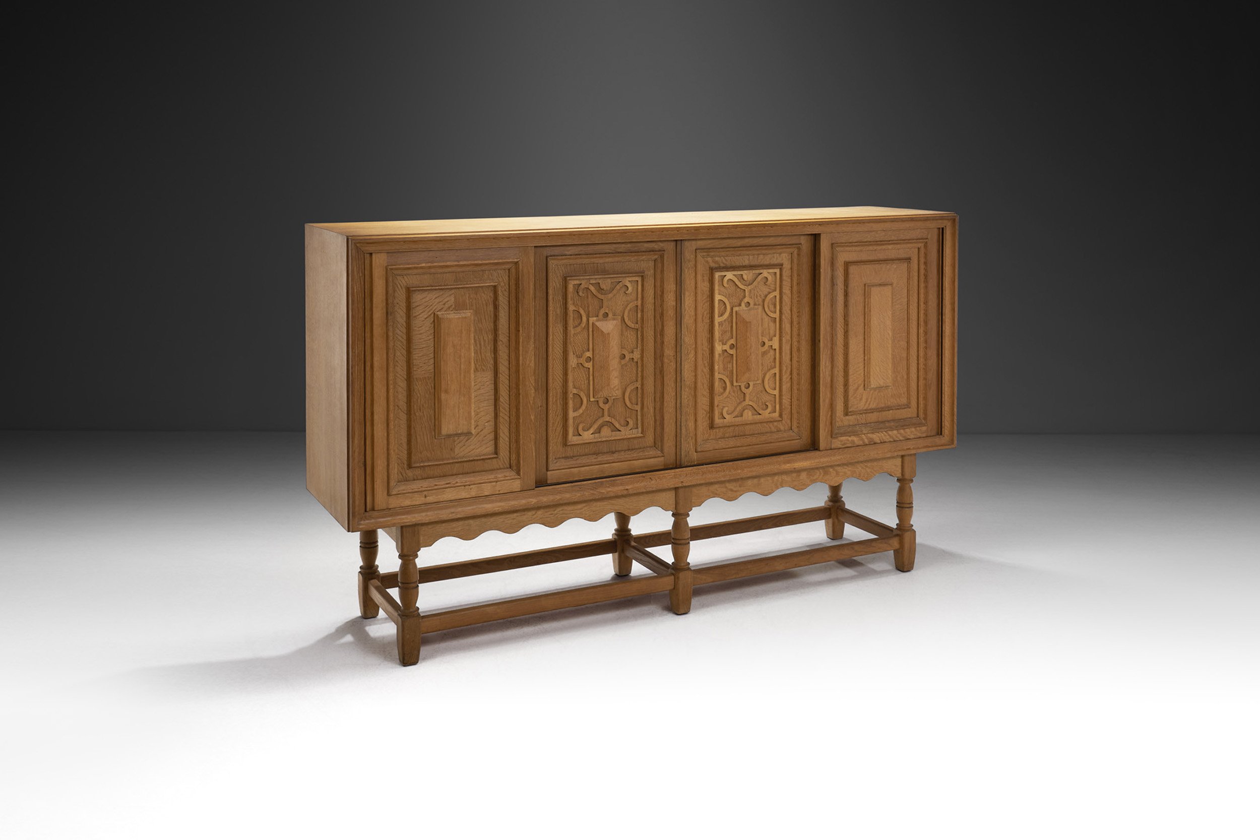 Axel O. Röck Oak Sideboard for Otterup Møbelfabrik, Denmark 1961 (sold)