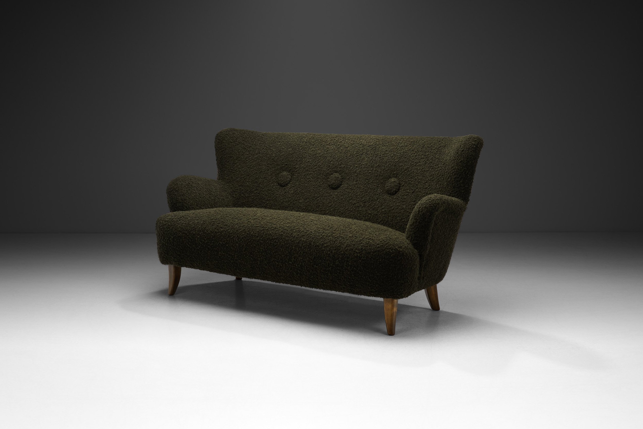 "Laila" Sofa by Ilmari Lappalainen for Asko, Finland 1950s