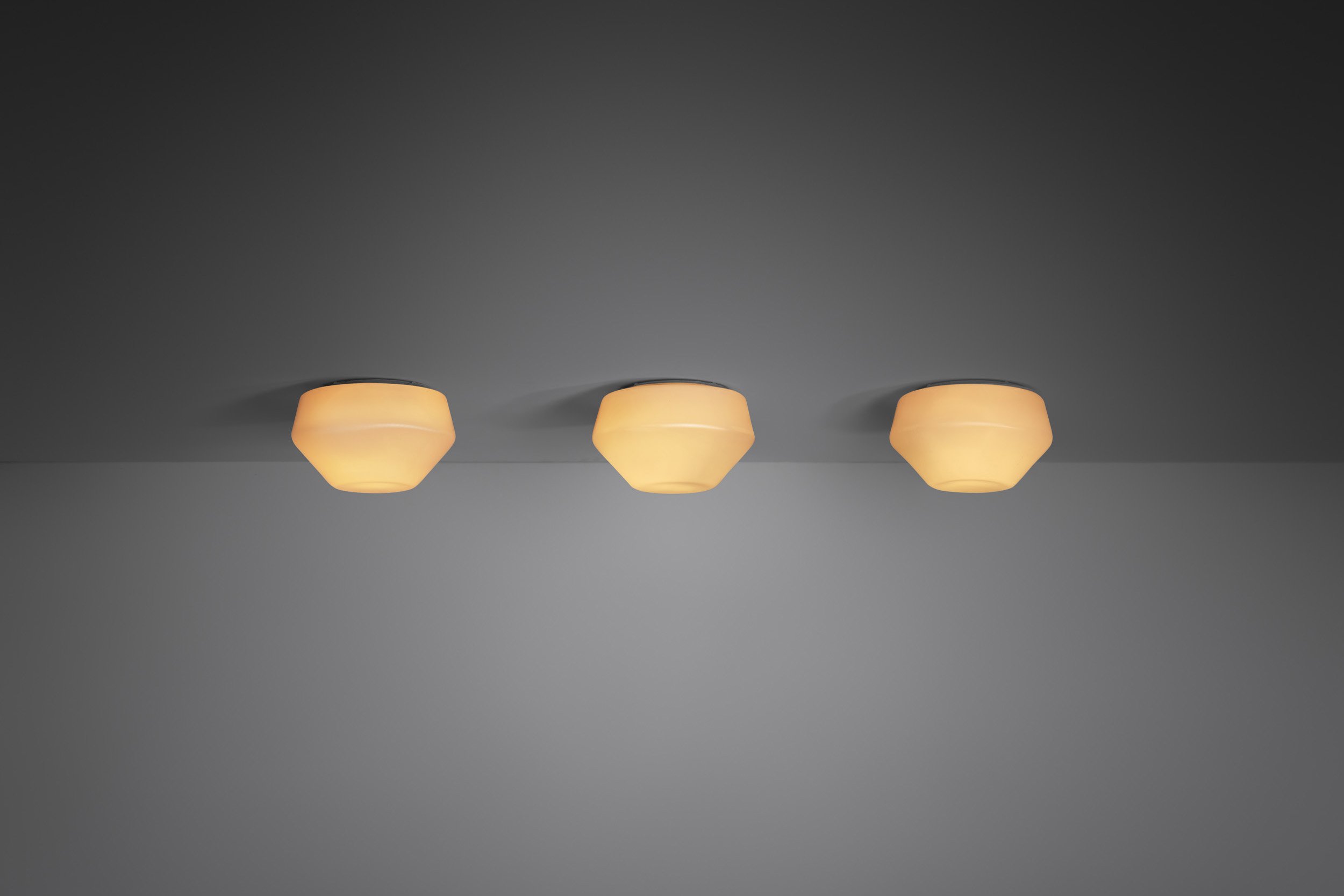 Lisa Johansson-Pape  "70-021" Ceiling Lights for Stockmann Orno, Finland 1950s (sold)