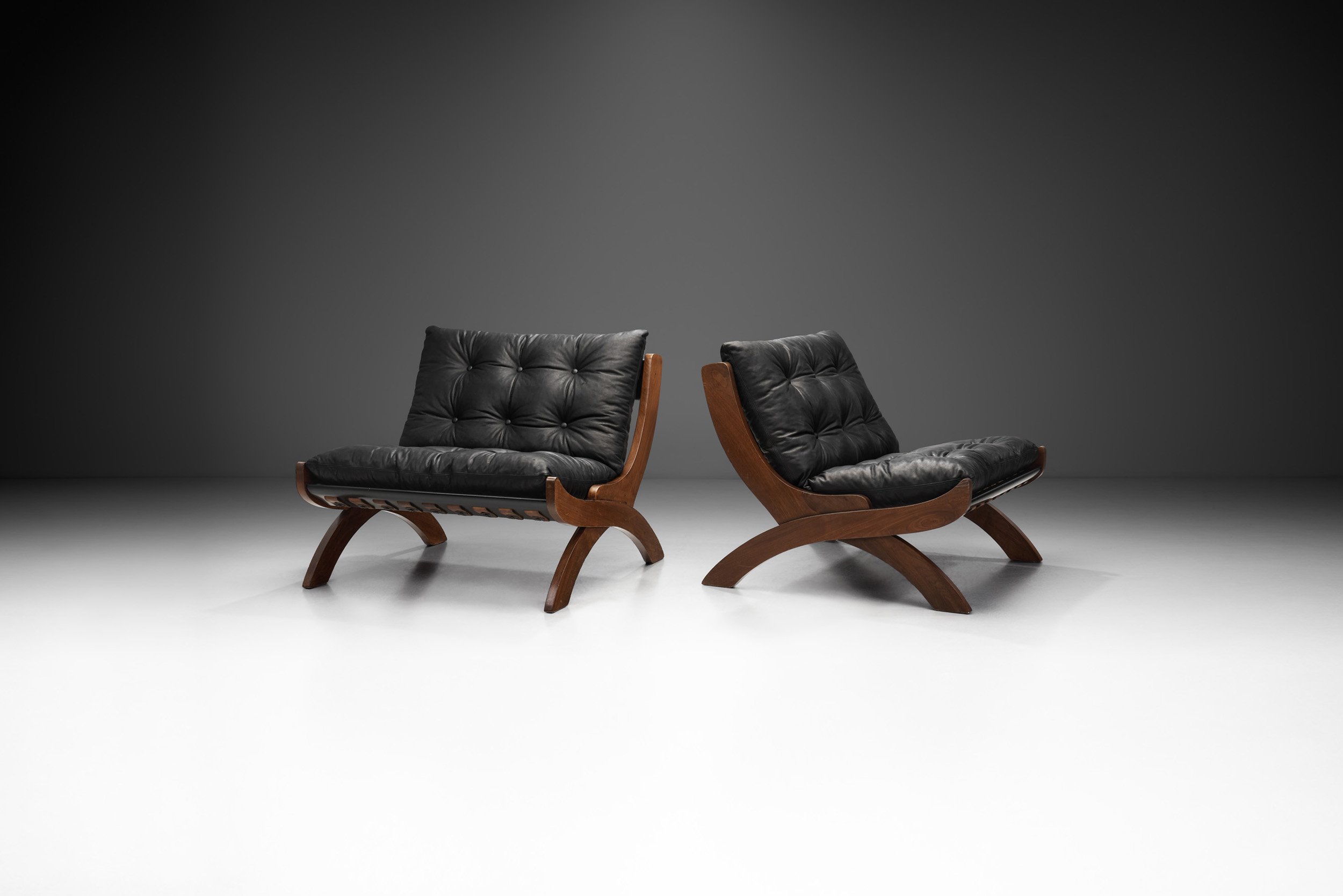 Marco Comolli "CP1" Lounge Chairs for ICF De Padova, Italy 1960s (sold)